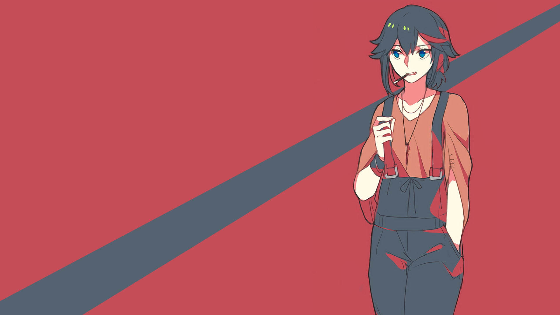 Ryūko Matoi, 1080P, Anime, Kill La Kill, HD Wallpaper