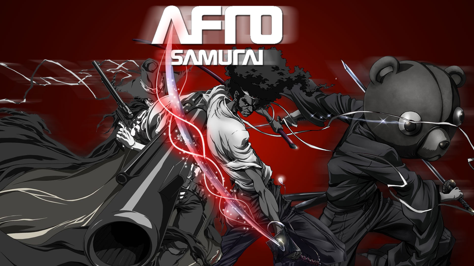 afro, anime, samurai, game, 1080P, HD Wallpaper