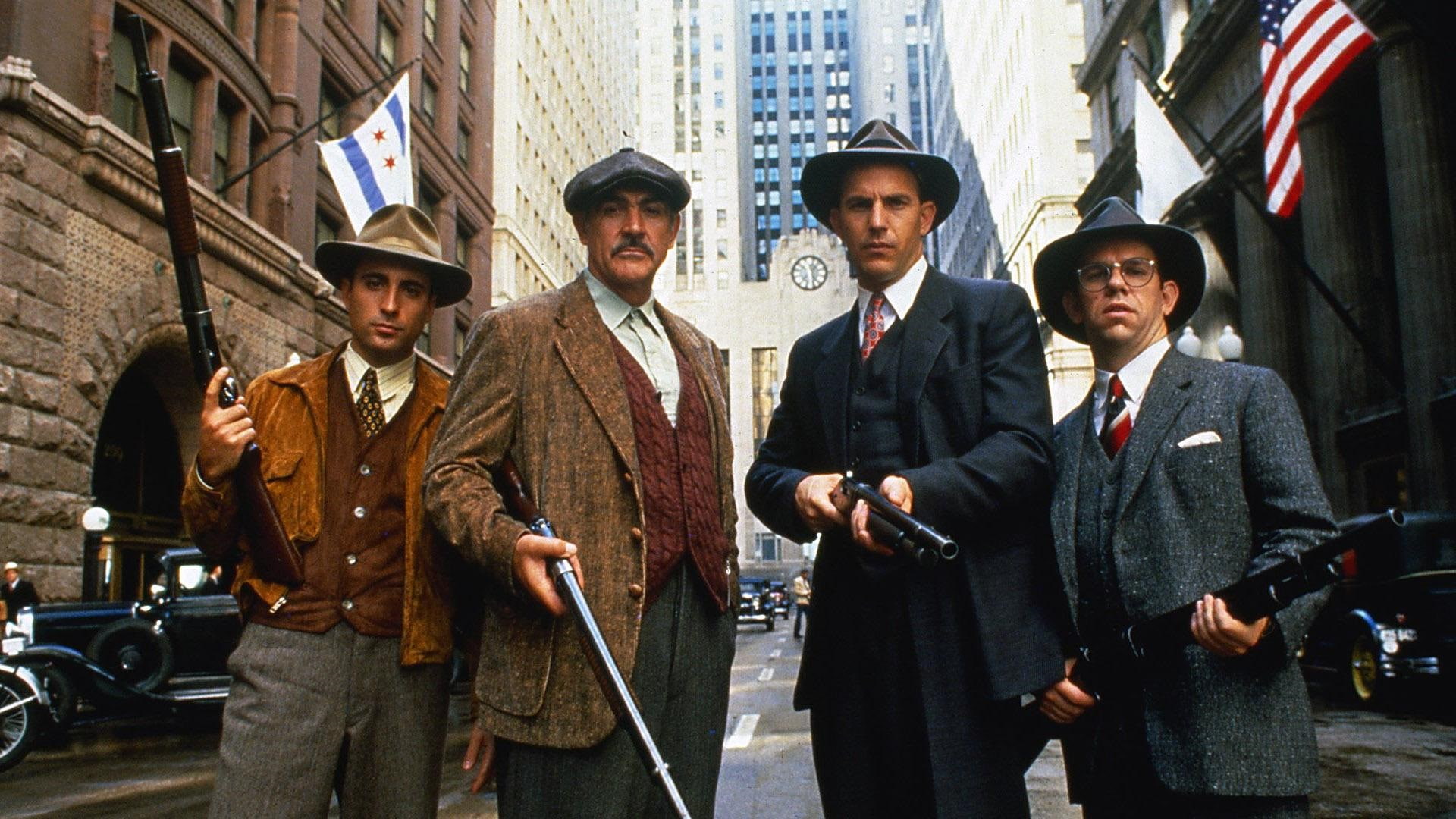 Movie, 1080P, Sean Connery, Kevin Costner, Andy García, The Untouchables, Charles Martin Smith, HD Wallpaper
