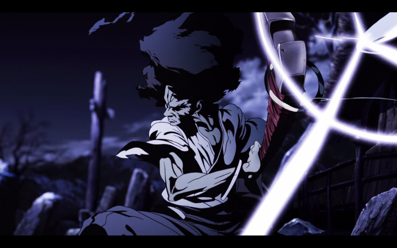 samurai, anime, afro, game, 720P, HD Wallpaper