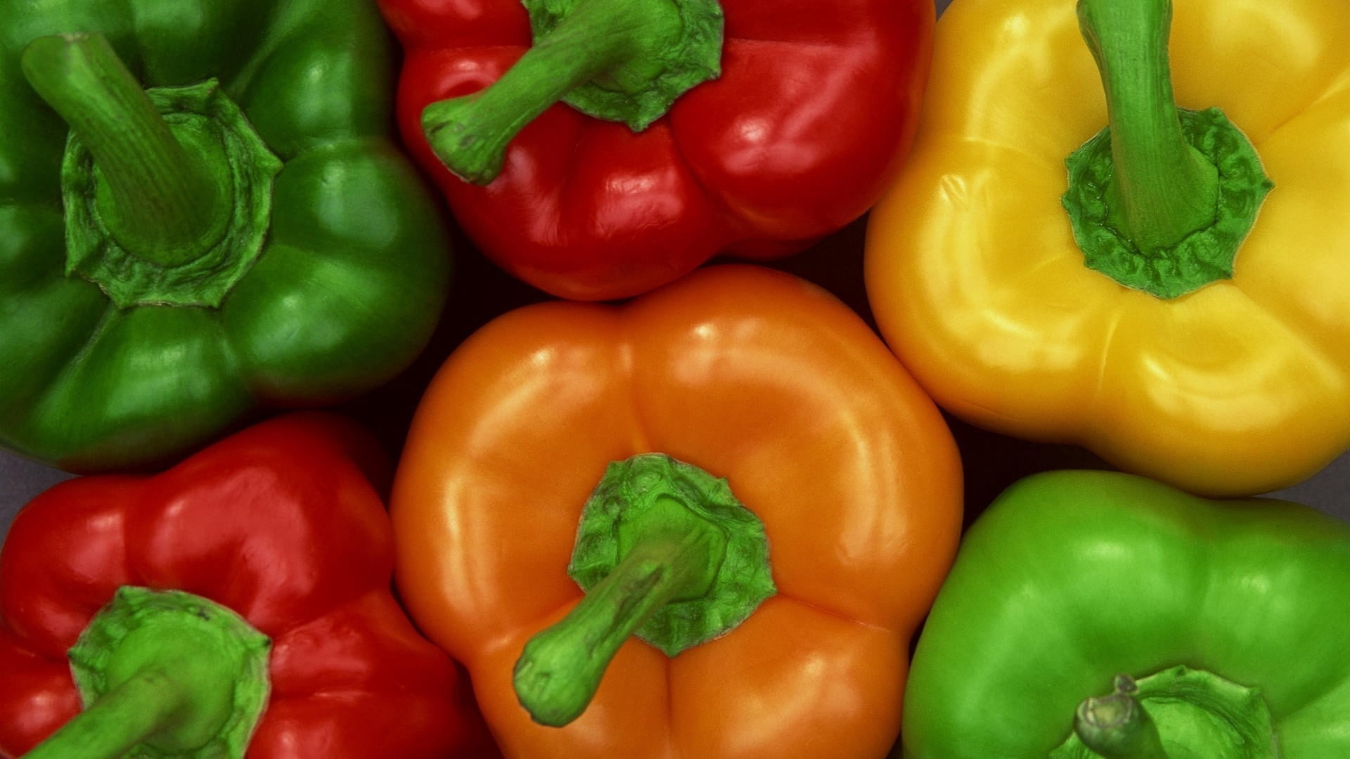 paprika, peppers, bell, full frame, bulgarian, agriculture, red, food And Drink, yellow, multi Colored, wellbeing, backgrounds, vegetarian Food, red bell pepper, HD Wallpaper