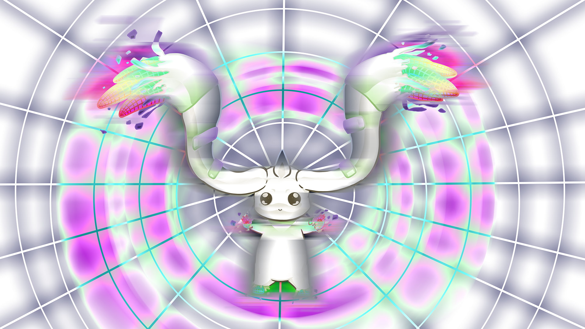 digivolve, creativity, 1080P, purple, glowing, pink color, futuristic, Digimon Adventure, technology, design, connection, robot, machinery, terriermon, HD Wallpaper