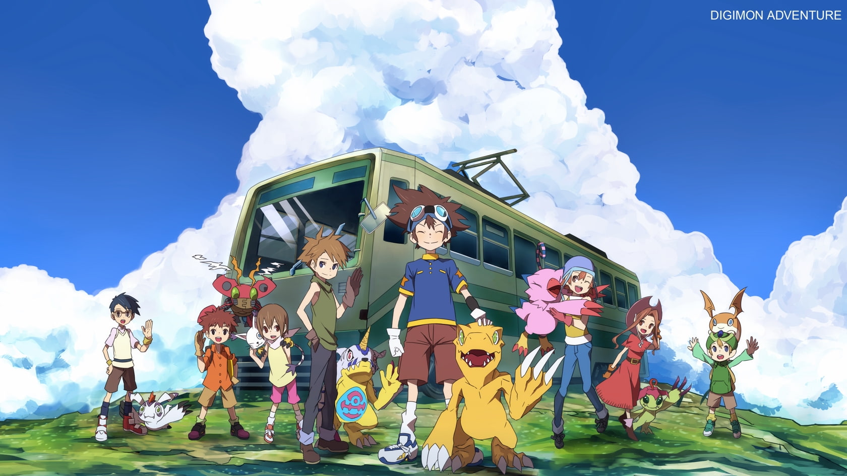 art, digimon, 720P, hd, x, anime, HD Wallpaper
