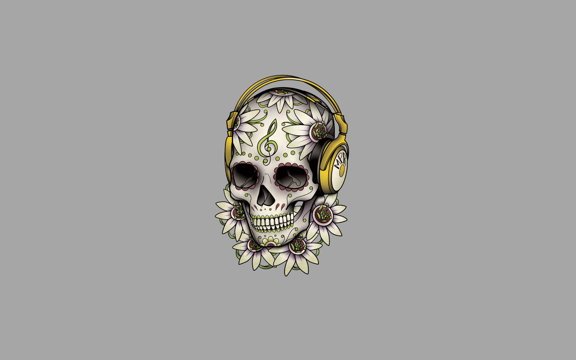 body part, light background, headphones, craft, people, single object, human body part, human face, copy space, digital composite, 1080P, patterns, black background, HD Wallpaper