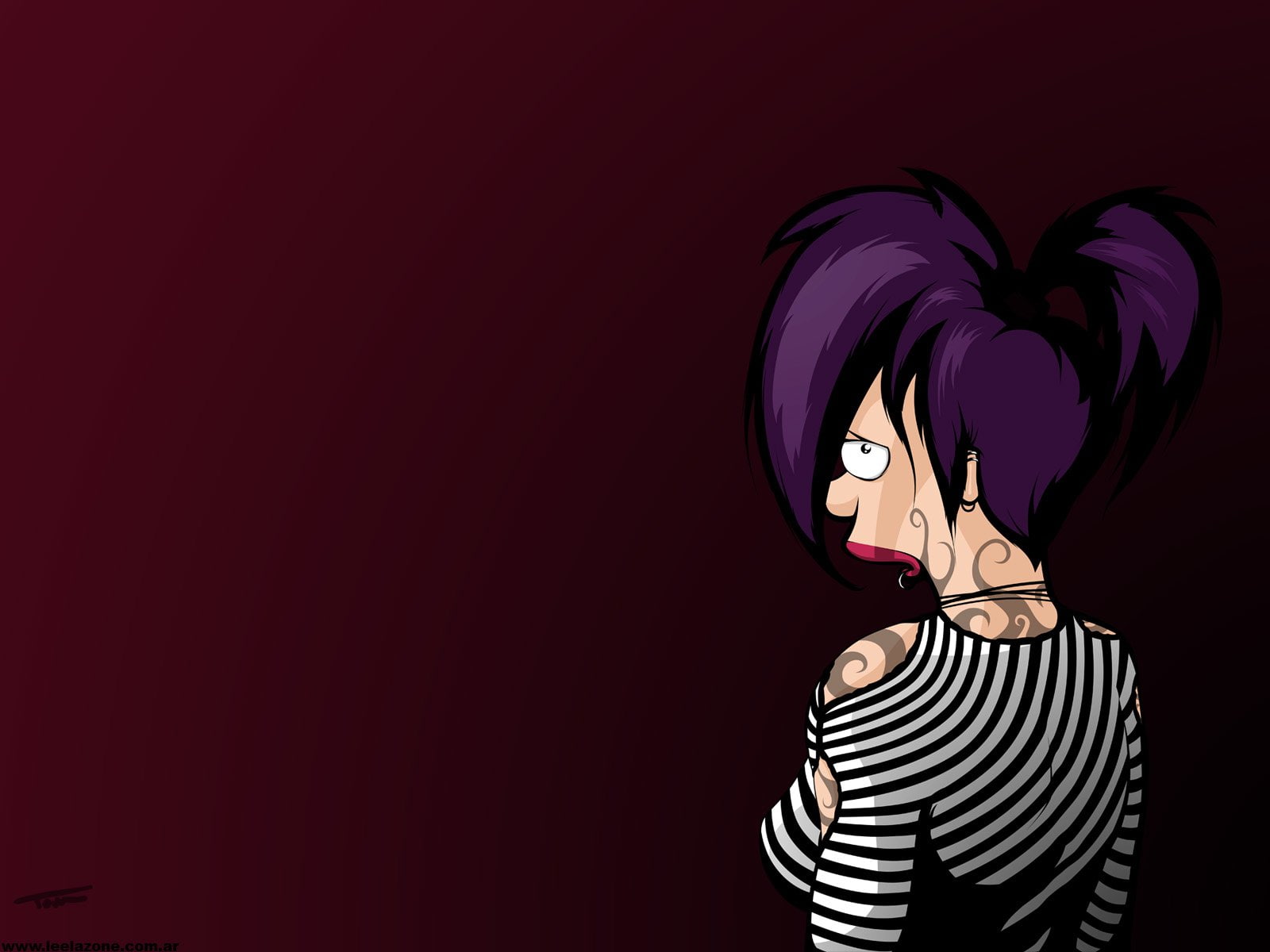 Leela (Futurama), 720P, Futurama, HD Wallpaper