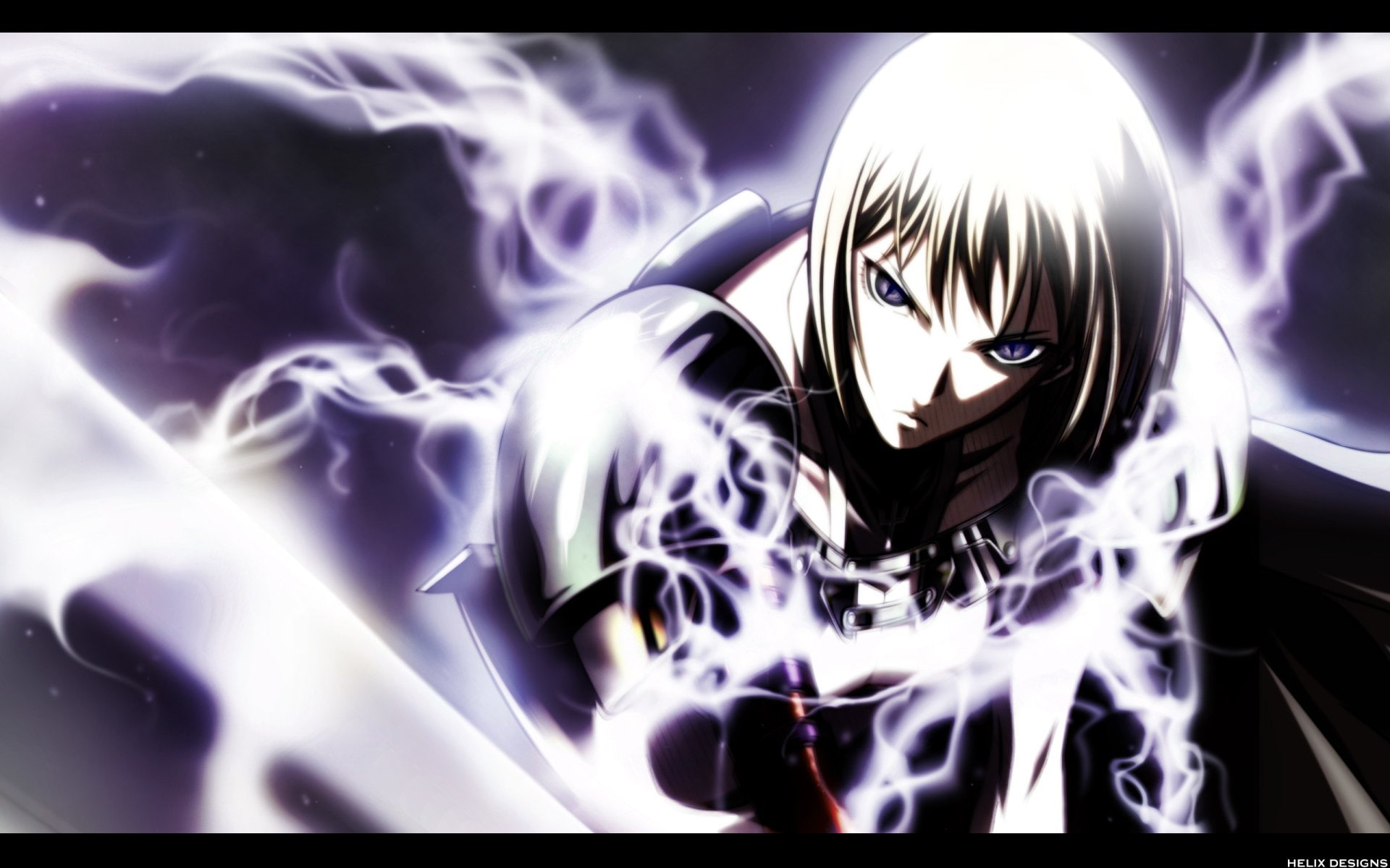 1080P, digital, Sword, Anime, Claymore, Girl, HD Wallpaper