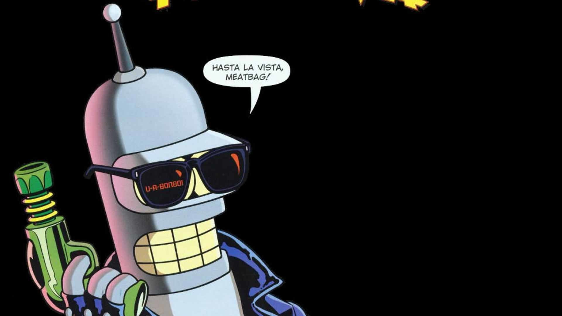 1080P, Bender (Futurama), Futurama, HD Wallpaper