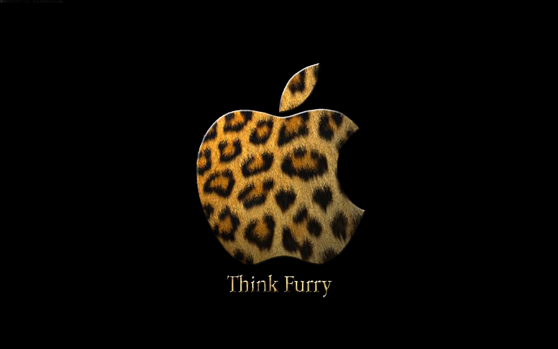 art, technology, hd, 1080P, logos, leopard, inc, Fur, apple, x, print, Apple Inc., HD Wallpaper