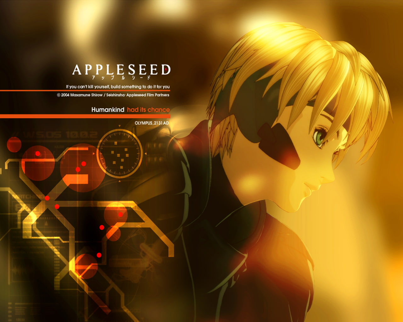 women, Appleseed, anime, 720P, Blonde, HD Wallpaper