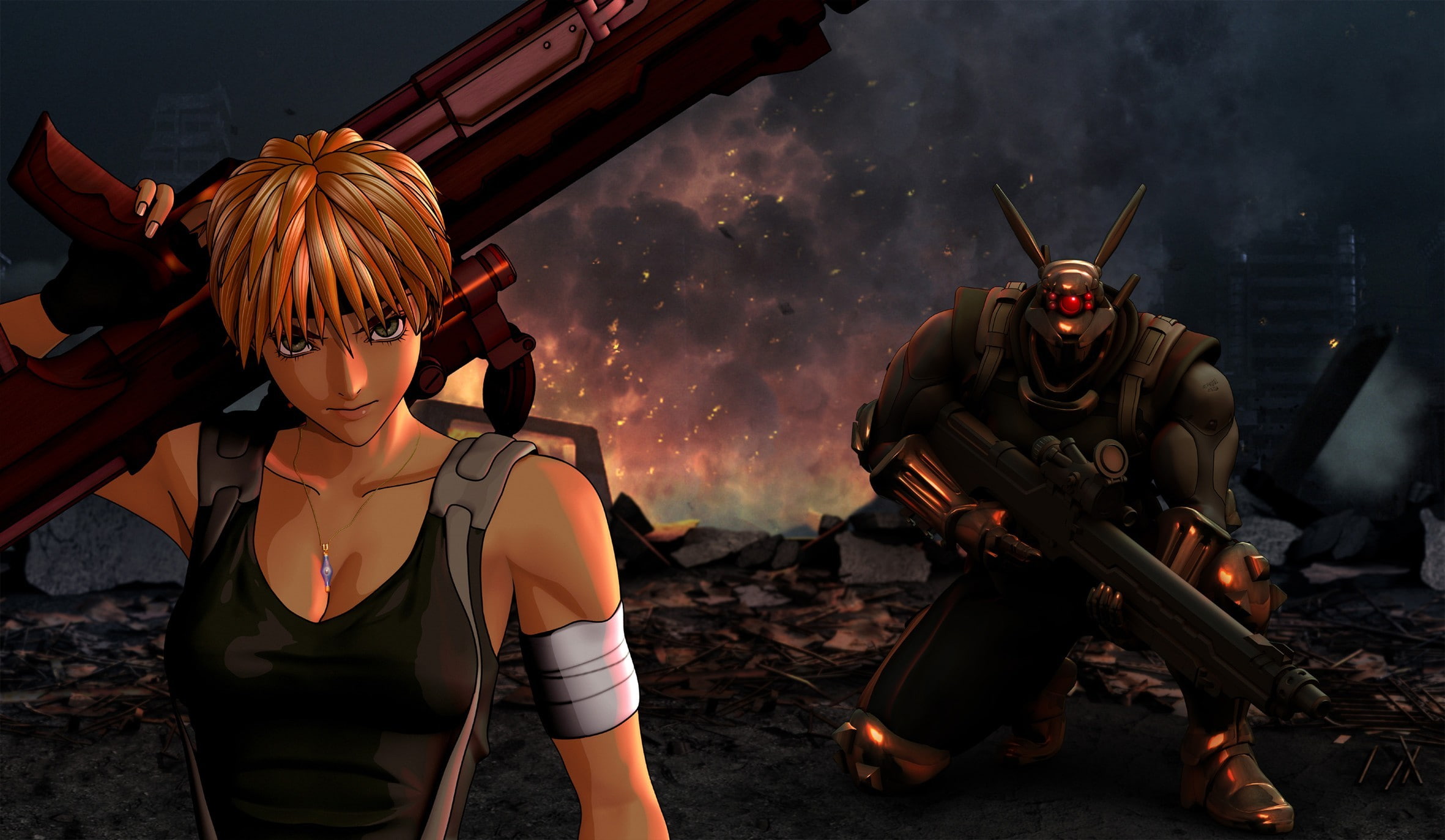 seed, briareus, appleseed, 1080P, apple, HD Wallpaper