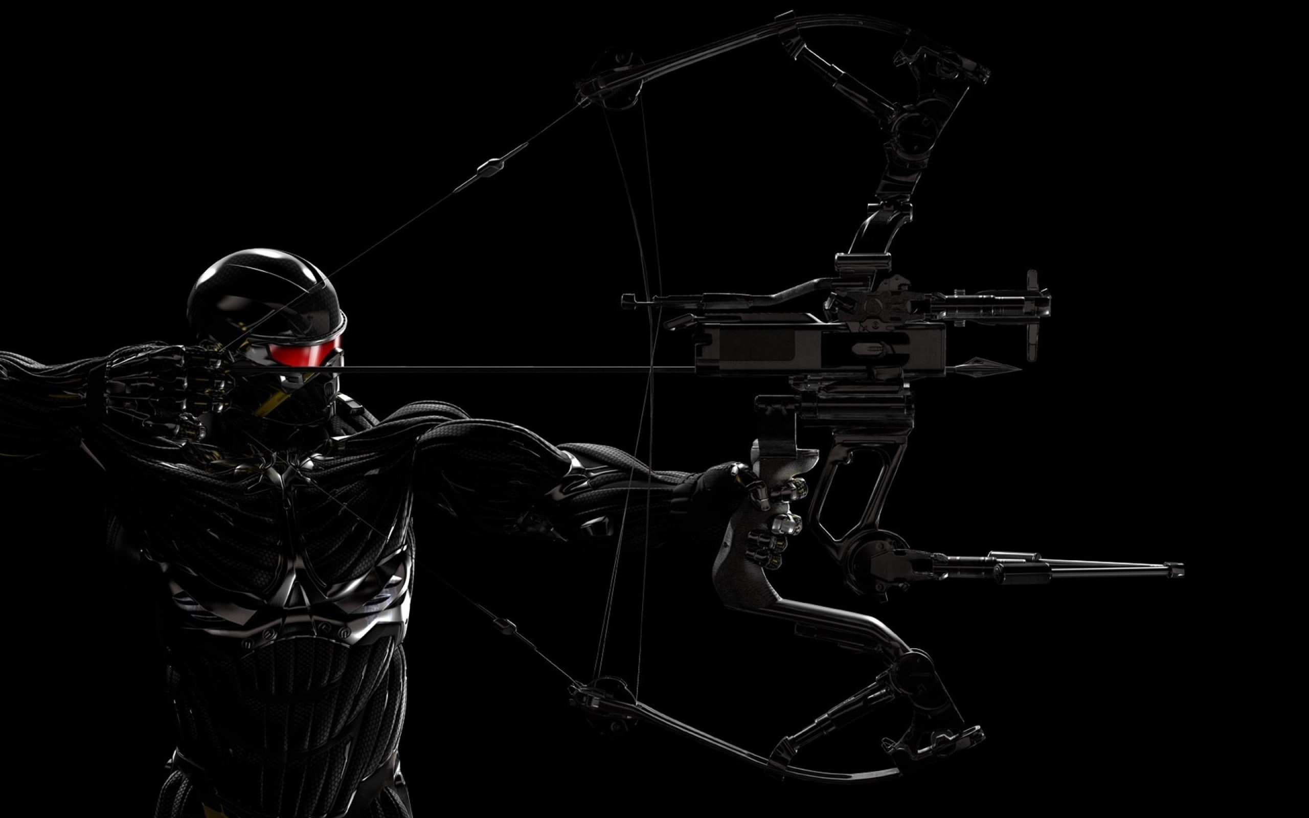 2K, Crysis 3, bow, Crysis, video games, HD Wallpaper