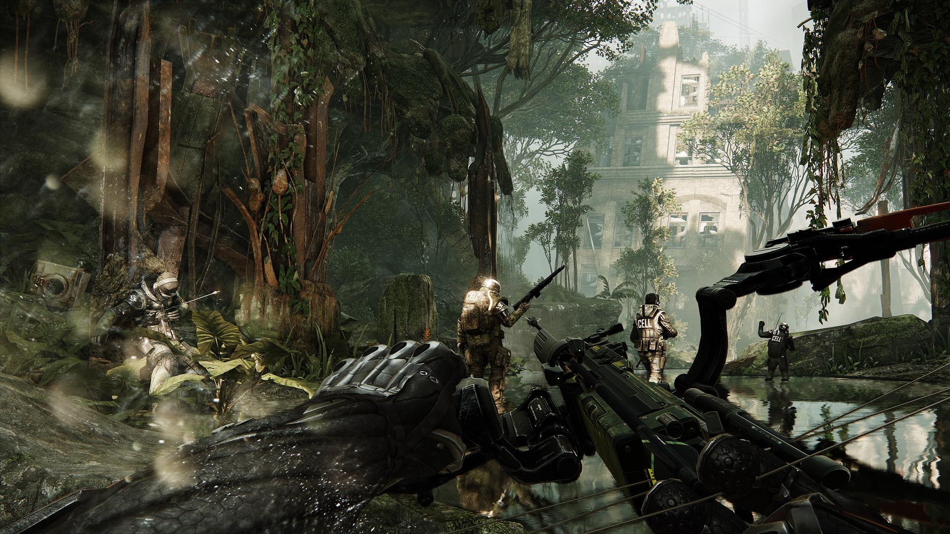 crysis, bow, dambusters, 1080P, 2012, attack, games, e, HD Wallpaper