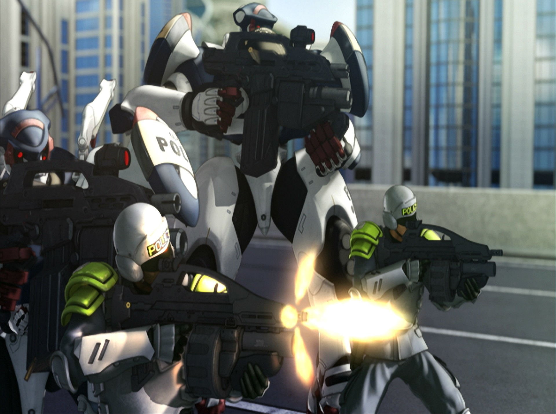 manga, cyberpunk, appleseed, 1080P, fighting, anime, sci fi, HD Wallpaper