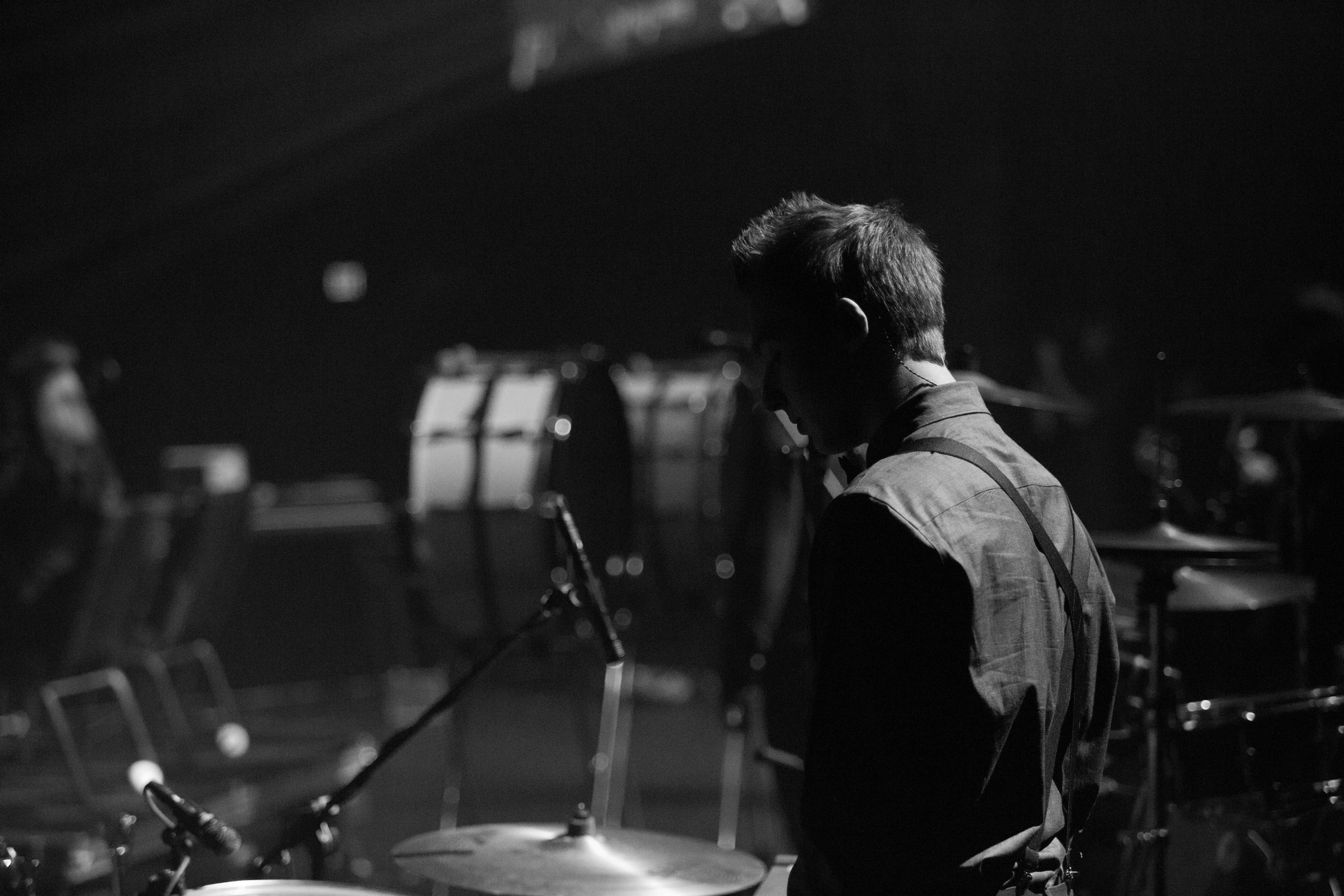 drums, event, billings, faith chapel, musical instrument, plucking an instrument, christmas, united states, rock music, skill, one person, performance, HD Wallpaper
