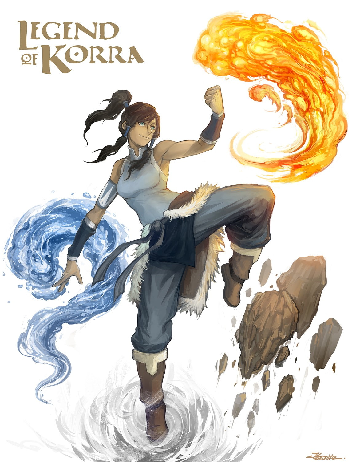 Avatar: The Last Airbender, anime, 720P, Phone HD Wallpaper