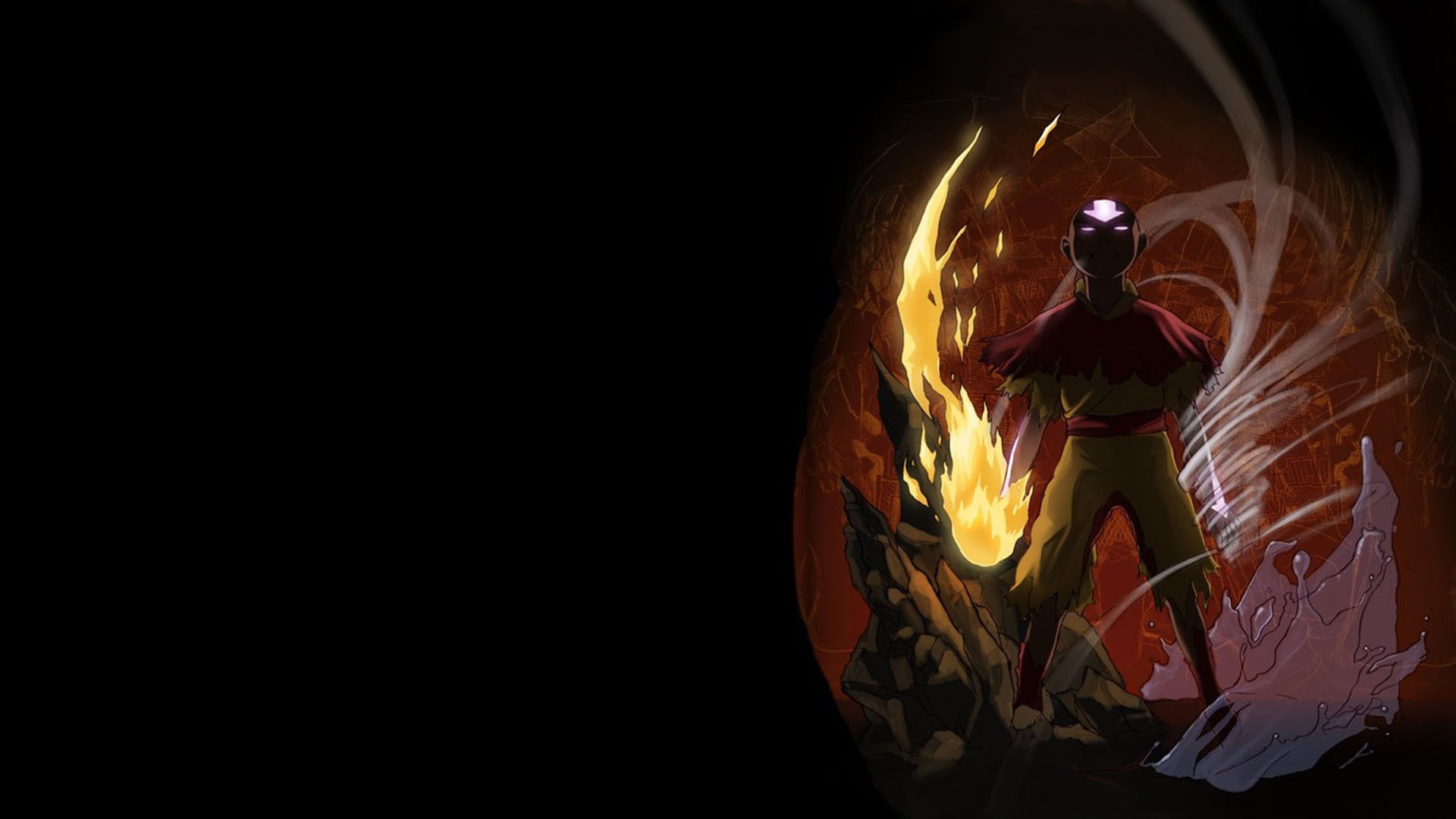 avatar the last airbender aang, 1080P, HD Wallpaper