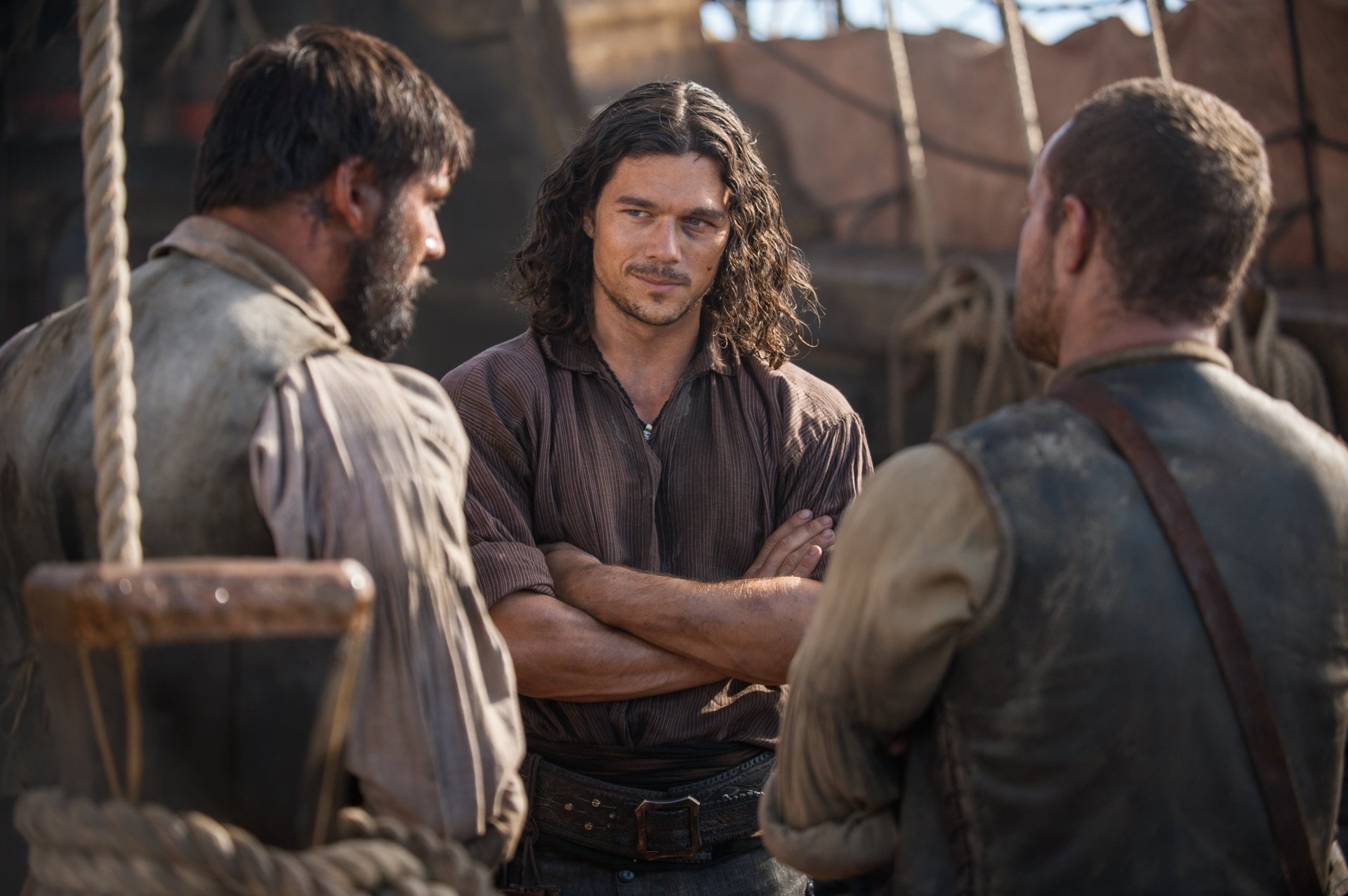 TV Show, 1080P, John Silver (Black Sails), Luke Arnold, Black Sails, HD Wallpaper
