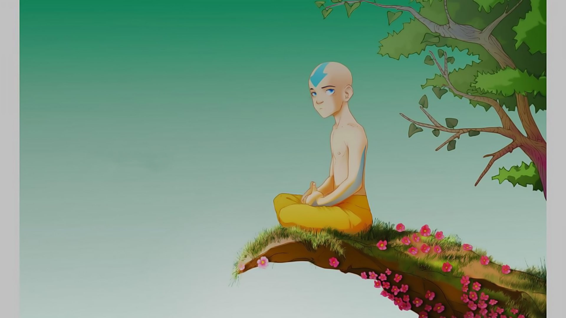 plant, craft, sculpture, side view, tree, yellow, low angle view, sky, human representation, representation, Avatar: The Last Airbender, no people, day, HD Wallpaper