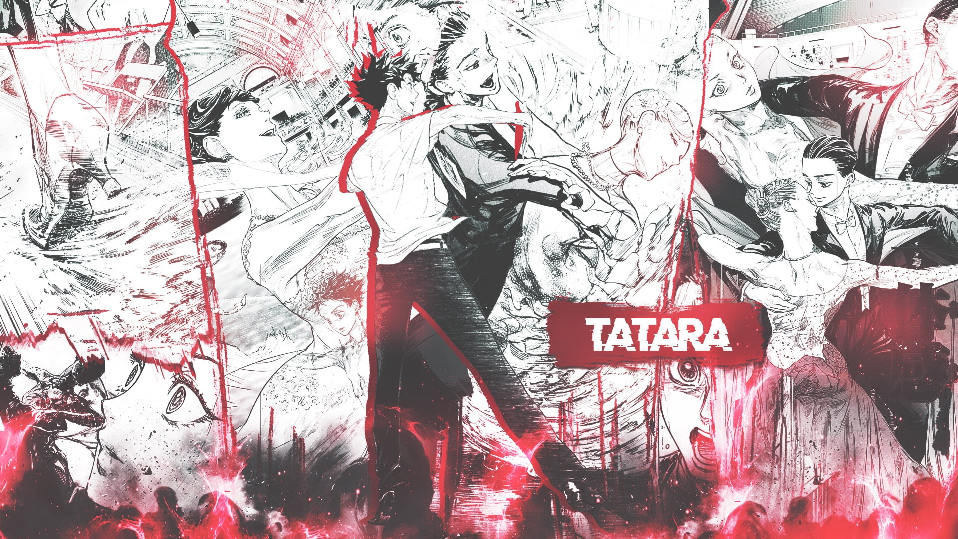 1080P, Anime, Tatara Fujita, Ballroom e Youkoso, Chinatsu Hiyama, HD Wallpaper