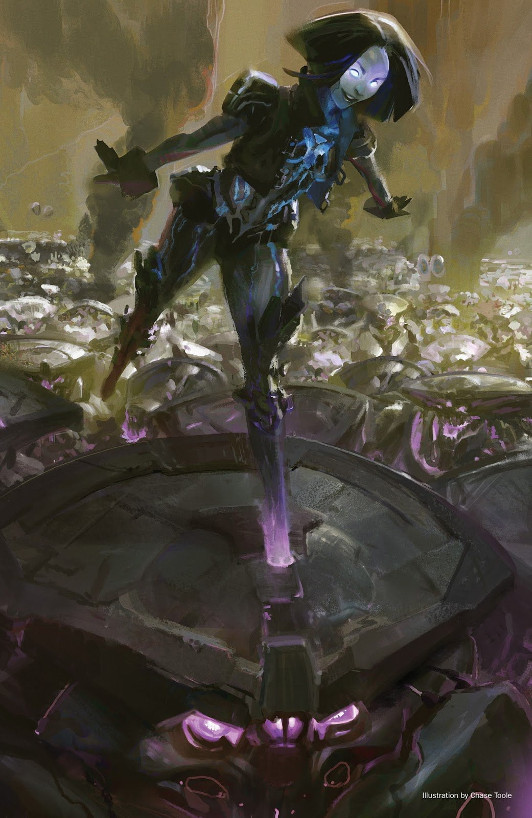 Warden Eternal, Cortana, Halo 5: Guardians, 720P, Phone HD Wallpaper