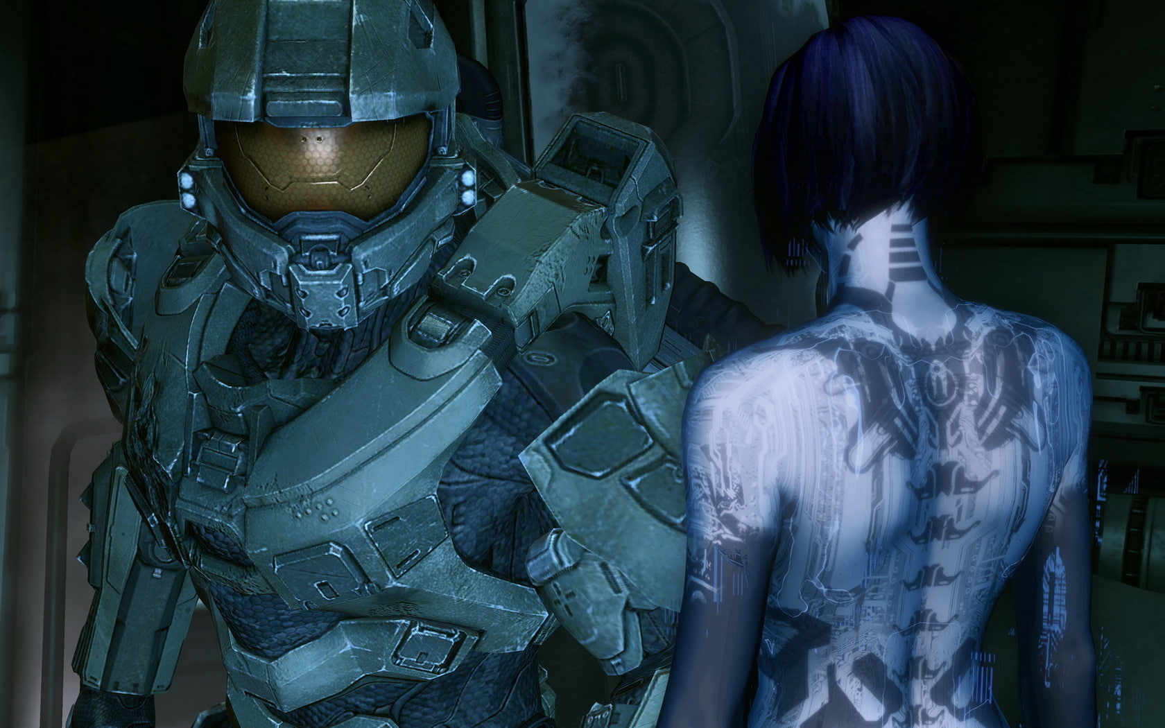 Cortana, Chief, 720P, master, Halo, HD Wallpaper