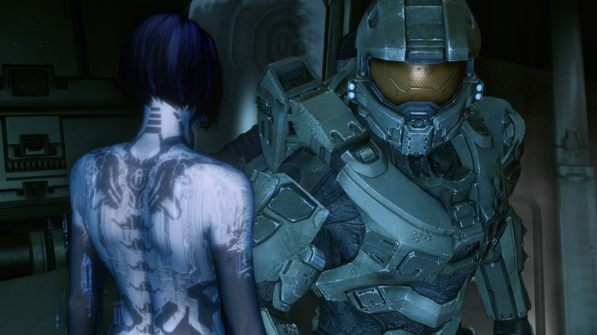 security, military, Halo, people, male likeness, armed forces, protection, clothing, two people, safety, indoors, army soldier, video games, 1080P, representation, HD Wallpaper