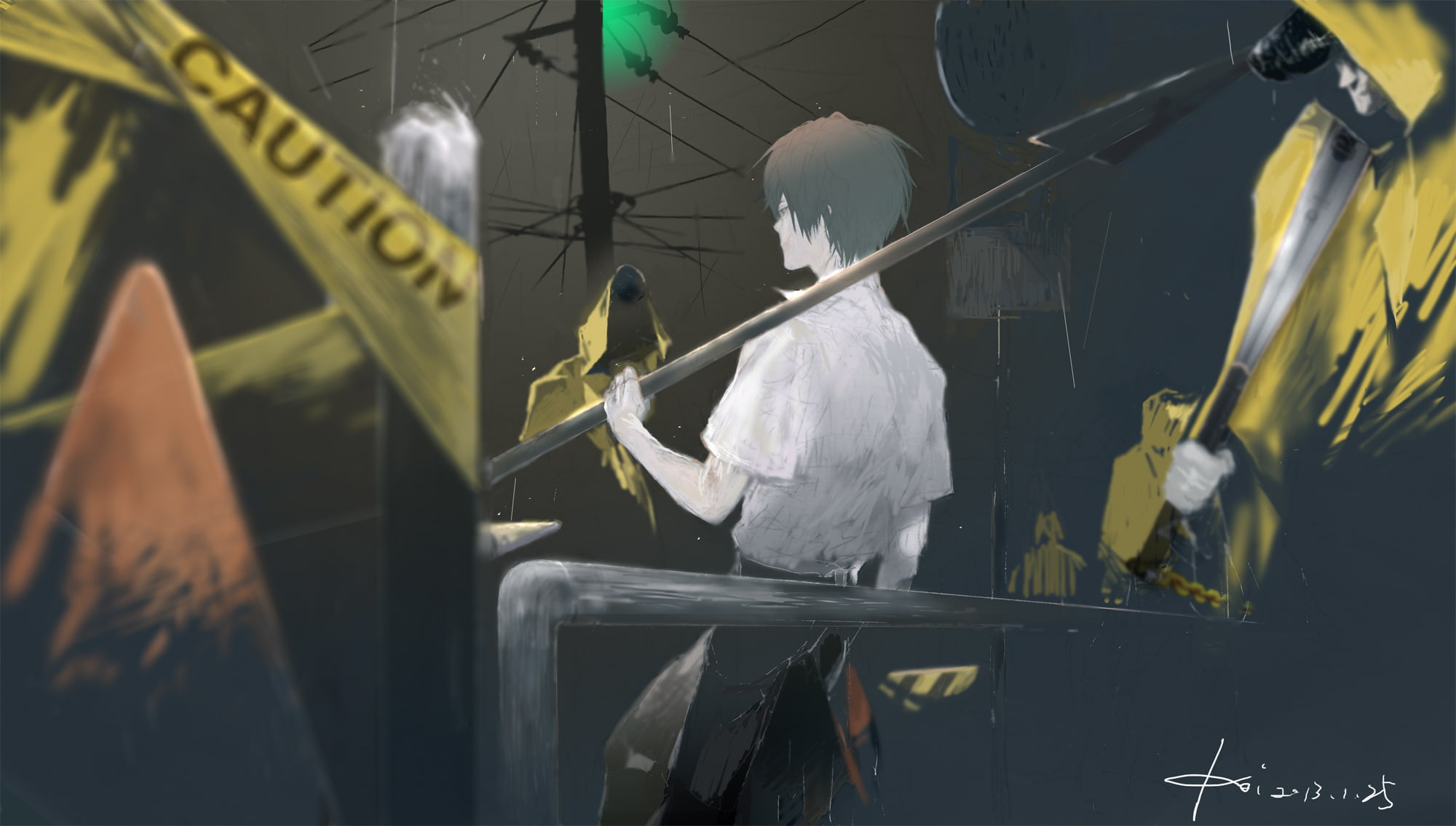 katekyo, hitman, 1080P, hibari, kyoya, reborn, HD Wallpaper