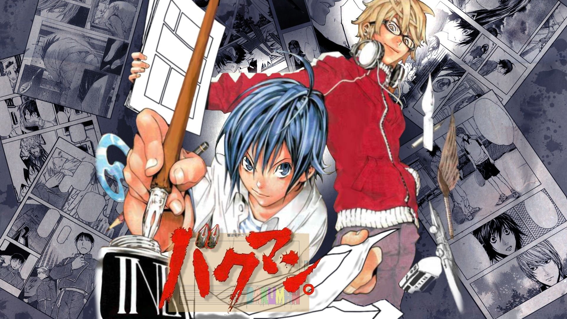 1080P, bakuman, HD Wallpaper