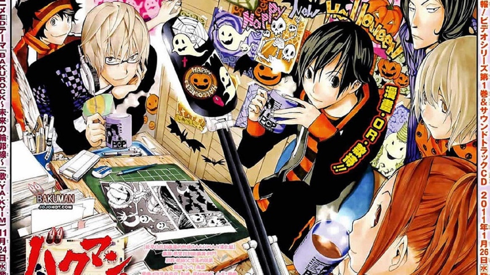 720P, bakuman, HD Wallpaper