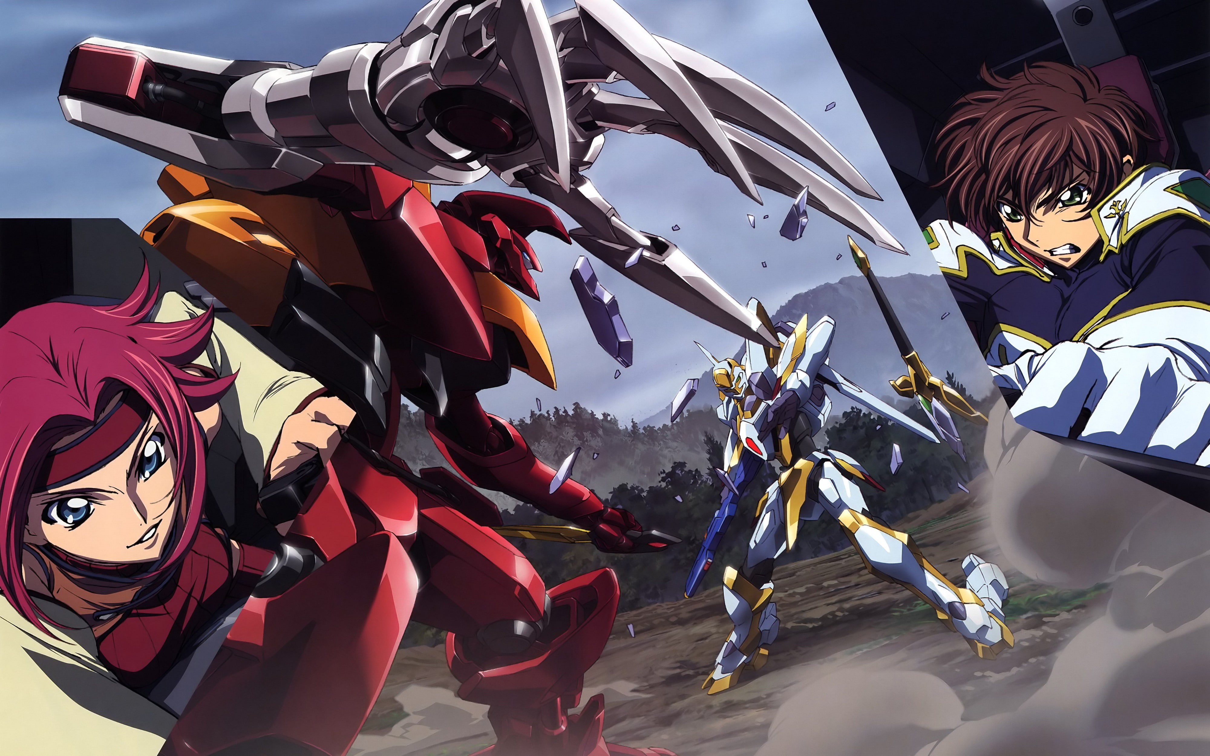 sky, Code Geass, sunlight, multi colored, celebration, leisure activity, day, nature, men, arts culture and entertainment, Kururugi Suzaku, crowd, 4K, HD Wallpaper