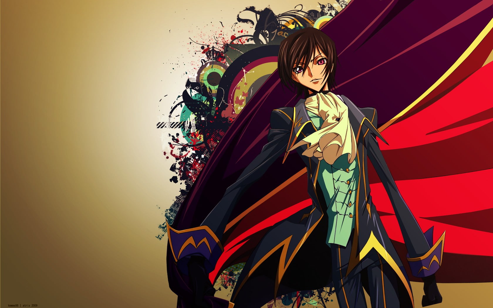 outdoors, clear sky, statue, Code Geass, 720P, female likeness, anime, multi colored, male likeness, creativity, craft, built structure, sculpture, sky, HD Wallpaper