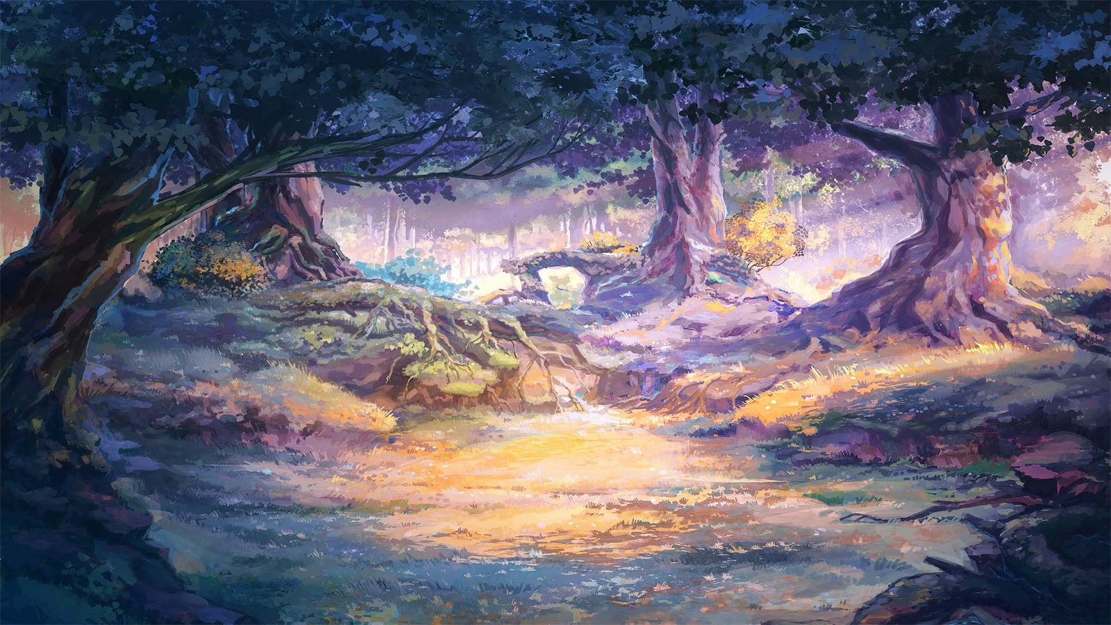 720P, forest, original, tree, scenic, jpeg, arsenixc, artifacts, HD Wallpaper