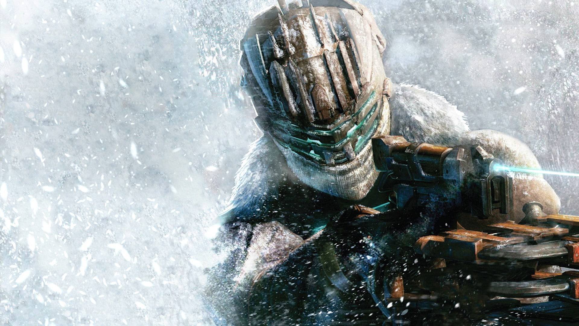video games, video game characters, 1080P, Dead Space 3, Dead Space, snowing, HD Wallpaper