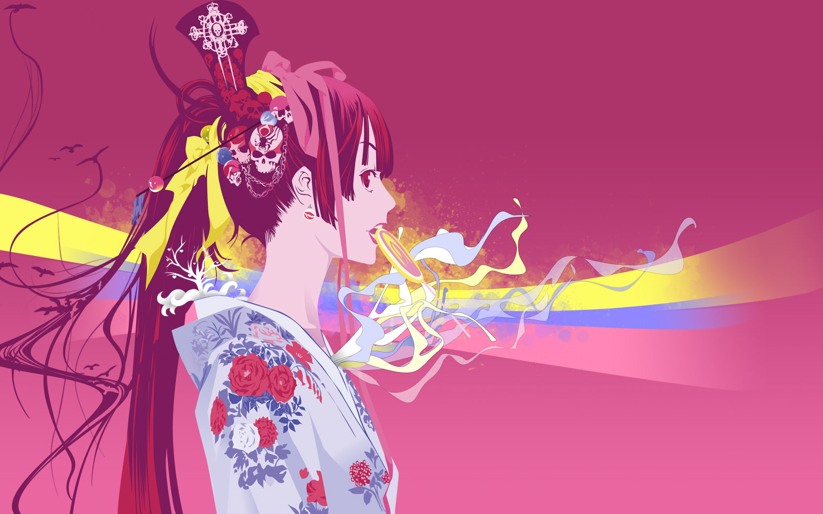 720P, tenge, tenjou, clothes, japanese, anime, aya, girls, natsume, HD Wallpaper