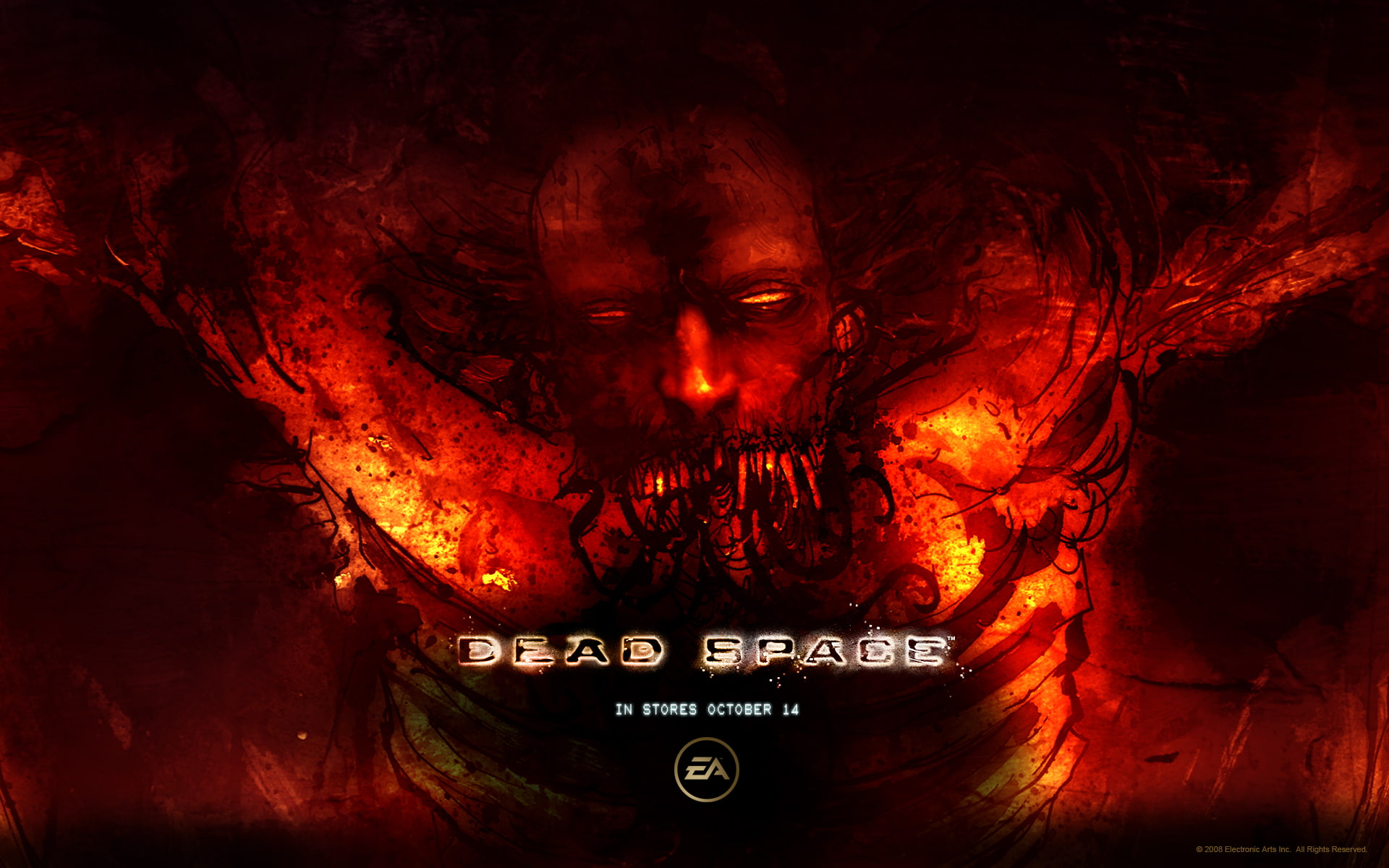 space, 1080P, dead, video games, hd, necromorph, HD Wallpaper