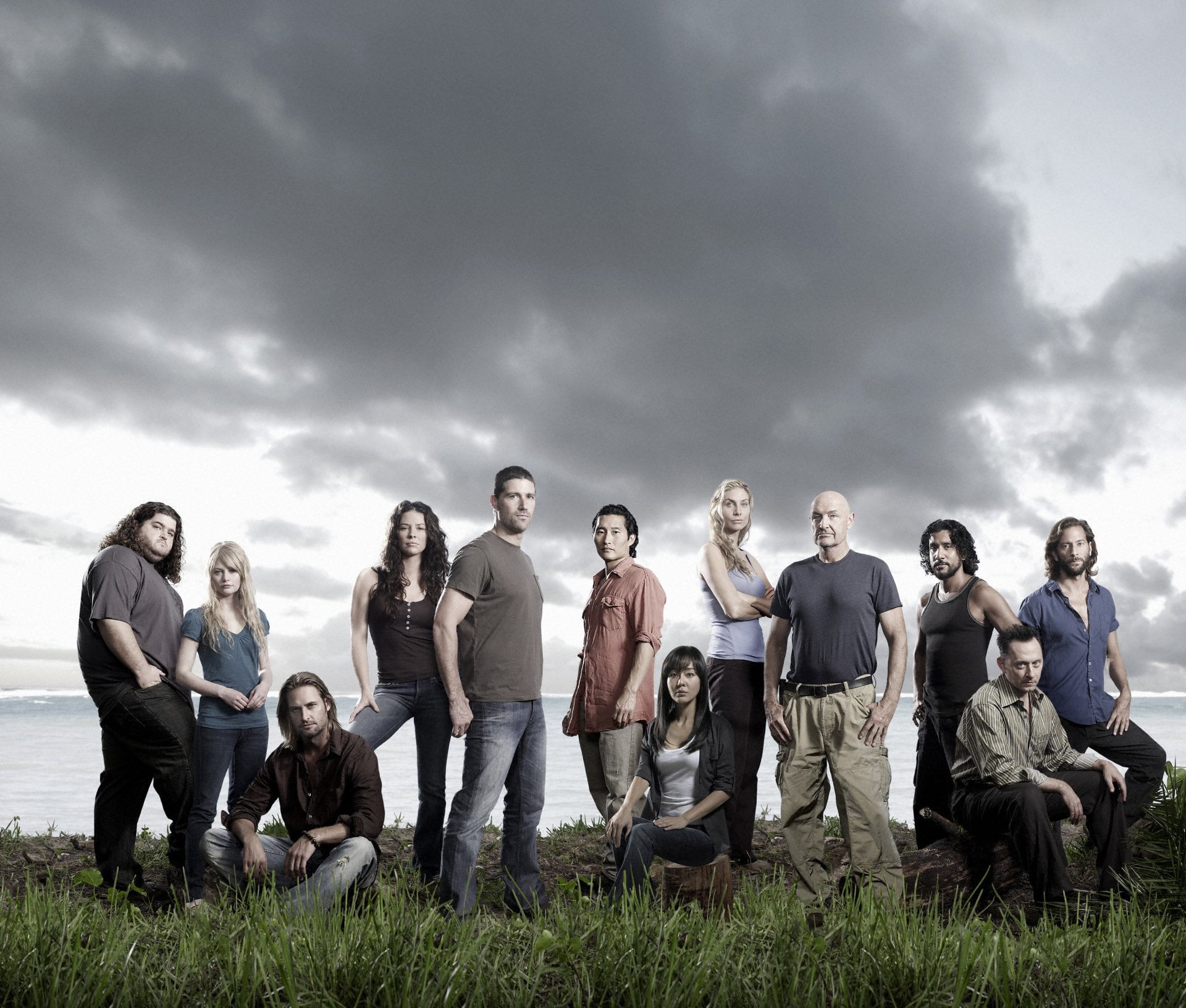 Kate Austen, Dr. Juliet Burke, Michael Emerson, Emilie de Ravin, Jorge Garcia, Elizabeth Mitchell, Sayid Jarrah, James Sawyer Ford, Josh Holloway, John Locke, HD Wallpaper