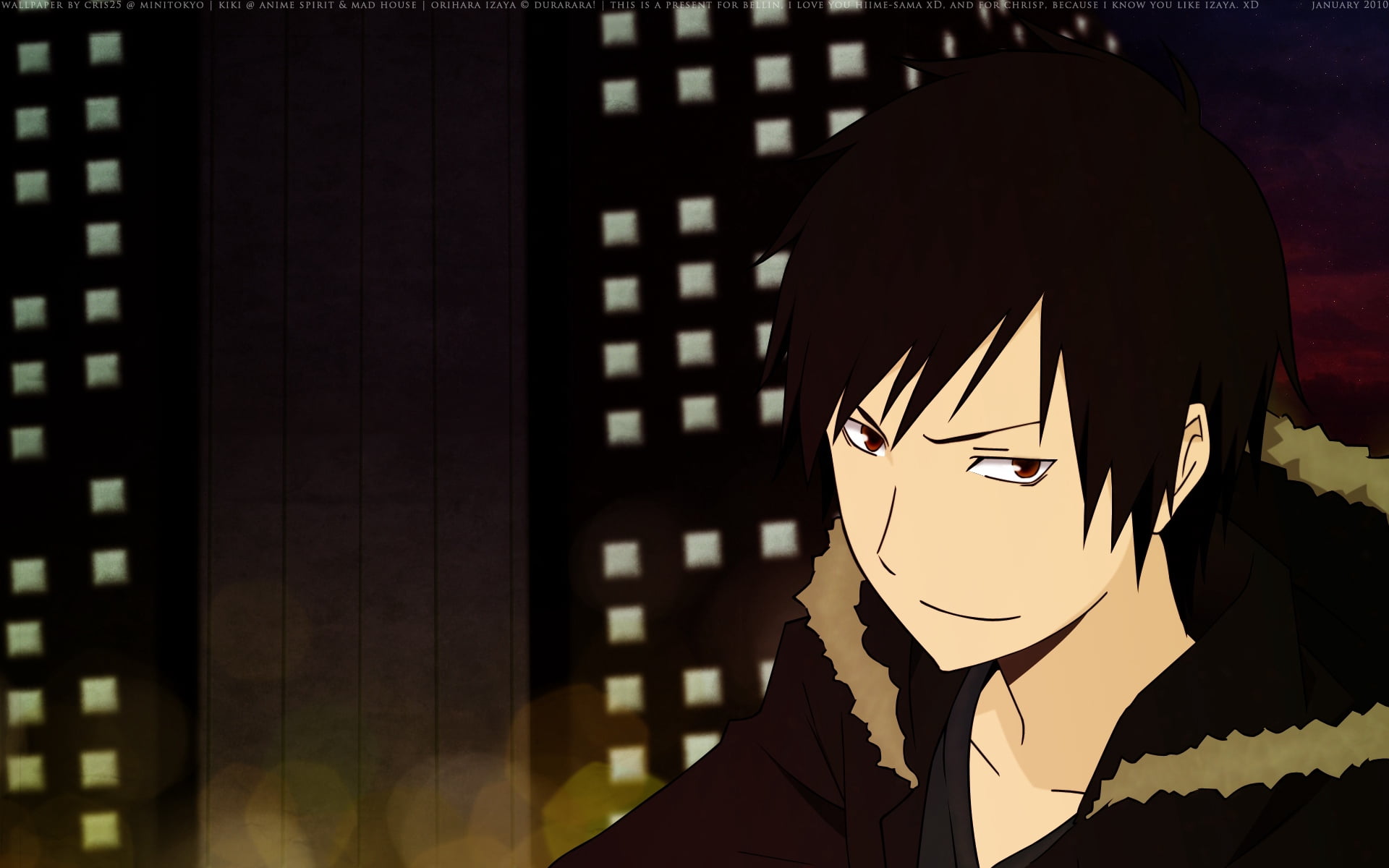 fashion, young Adult, beauty, orihara izaya, adult, waist up, one Person, black, women, dark, standing, human Face, night, vector, beautiful, character, HD Wallpaper
