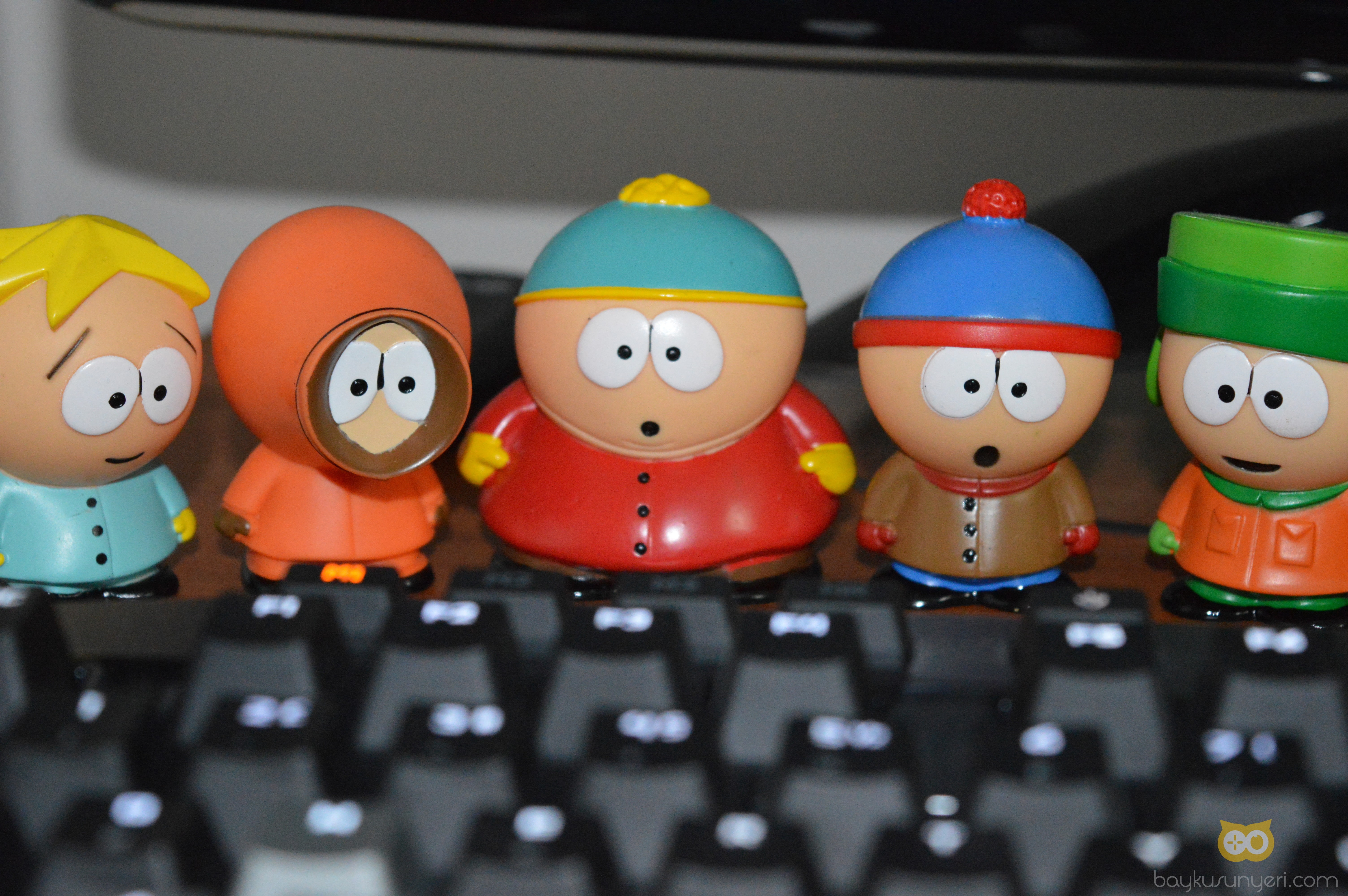 human representation, art and craft, South Park, toy, variation, close-up, technology, no people, side by side, selective focus, choice, computer, keyboards, HD Wallpaper