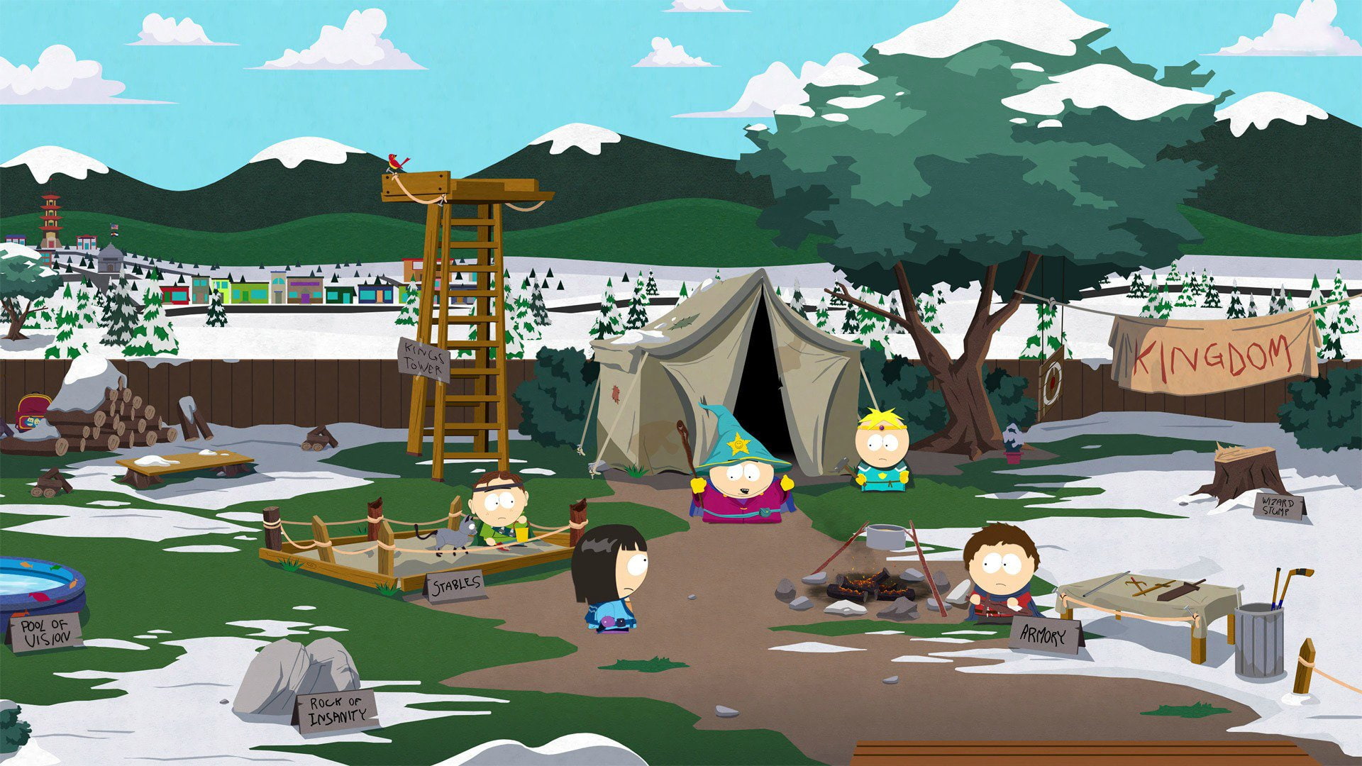 1080P, Butters Stotch, South Park, Eric Cartman, HD Wallpaper