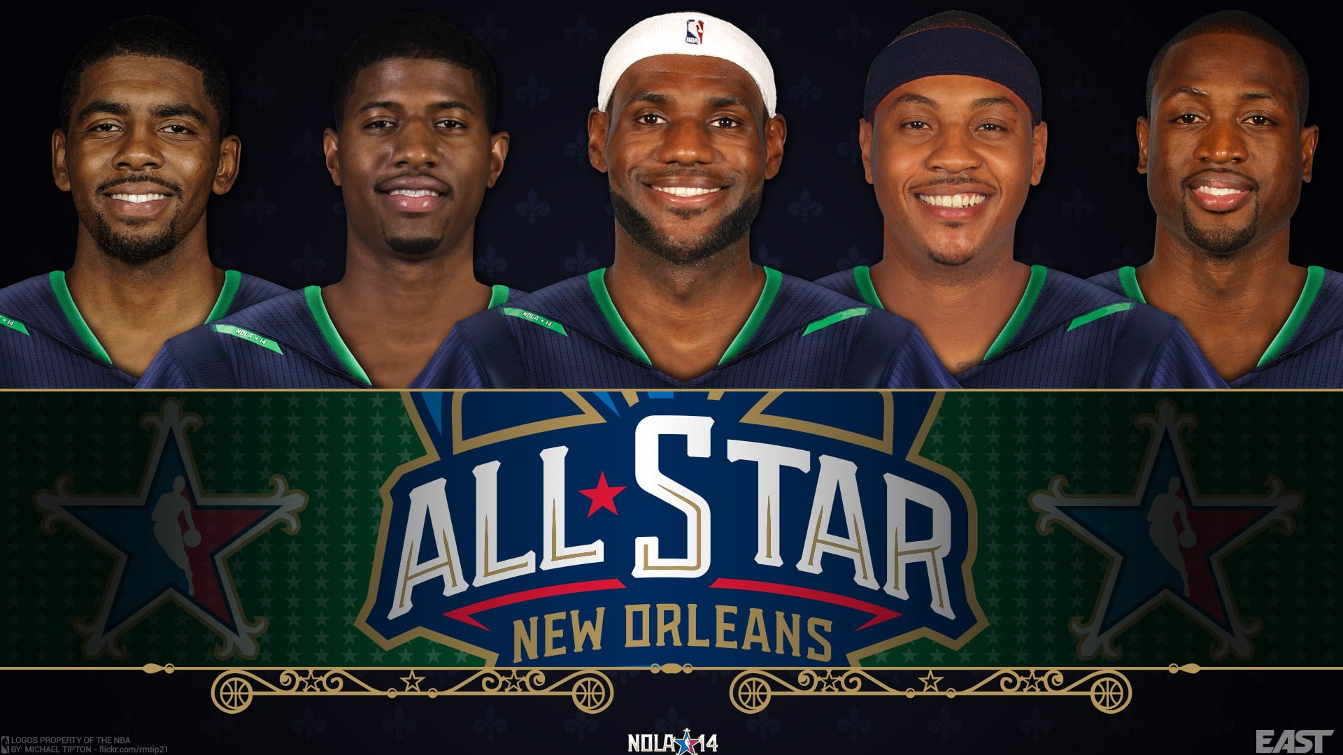 lebron, young adult, star, screenshot, arts culture and entertainment, sport, smiling, carmelo, communication, text, desktop, adult, dwayne, starters, starting, HD Wallpaper