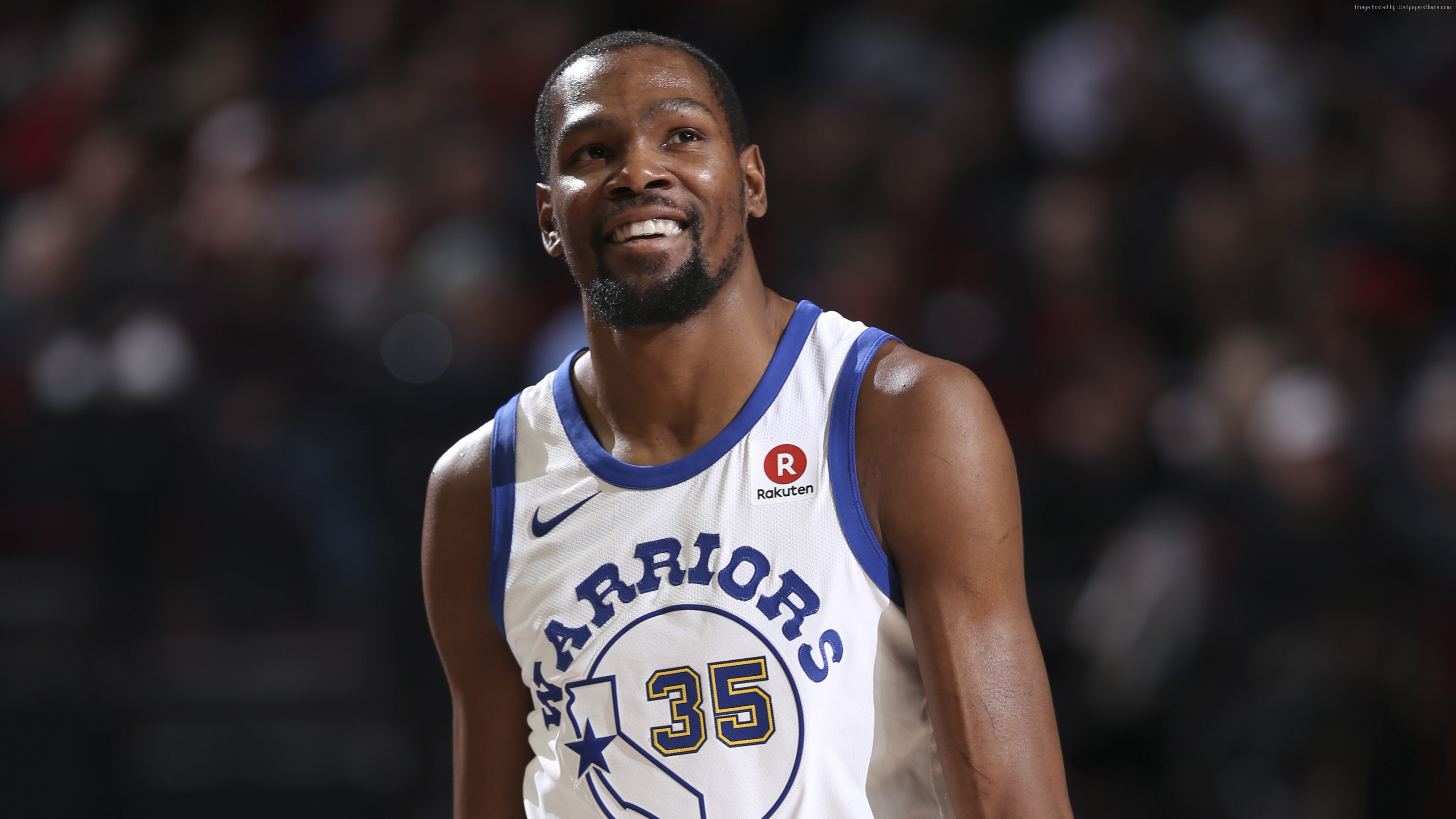 4K, Kevin Durant, Basketball, NBA, Golden State Warriors, 2K, HD Wallpaper