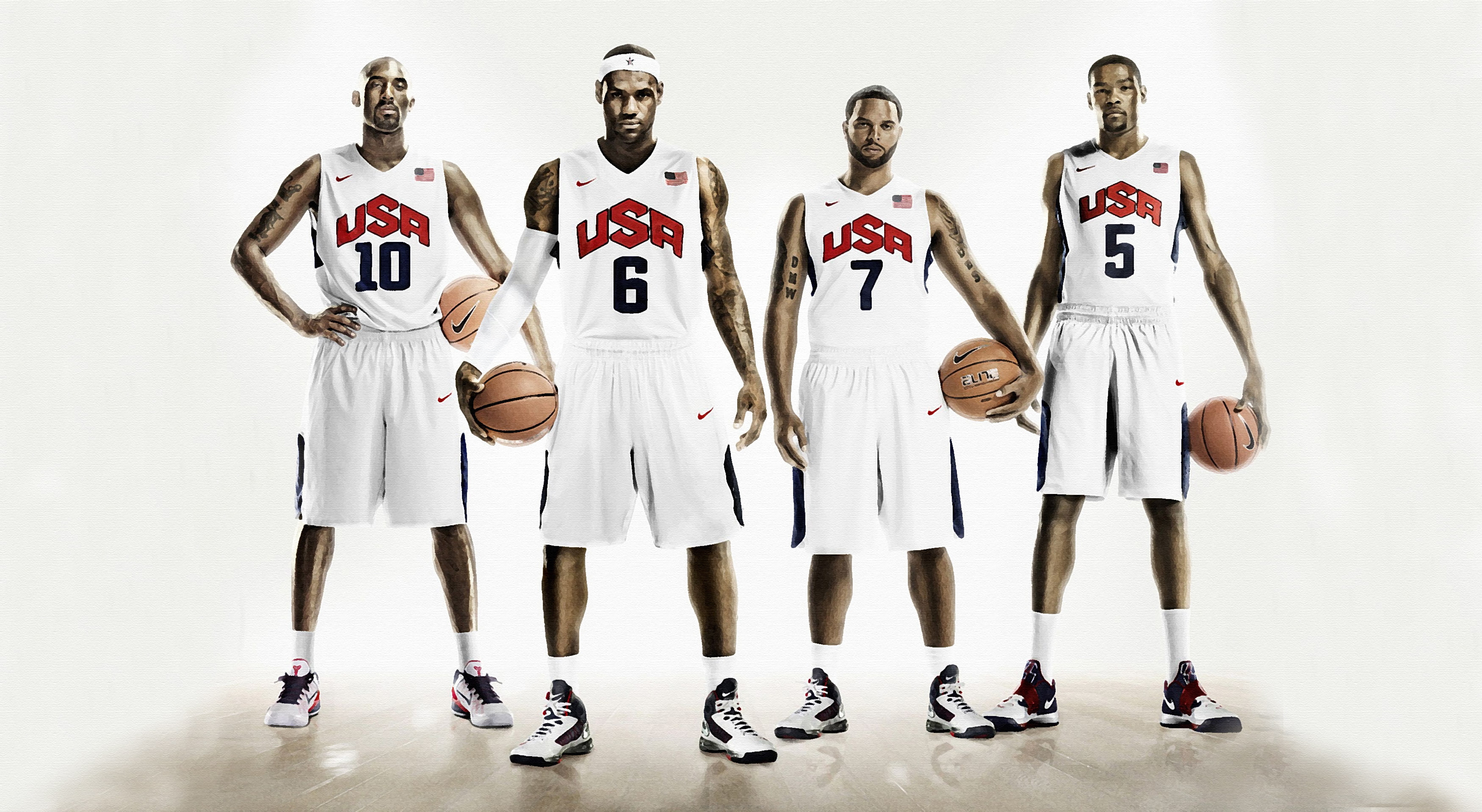 basketball, 2K, williams, nba, james, nike, kobe, bryant, durant, kevin, lebron, usa, deron, HD Wallpaper