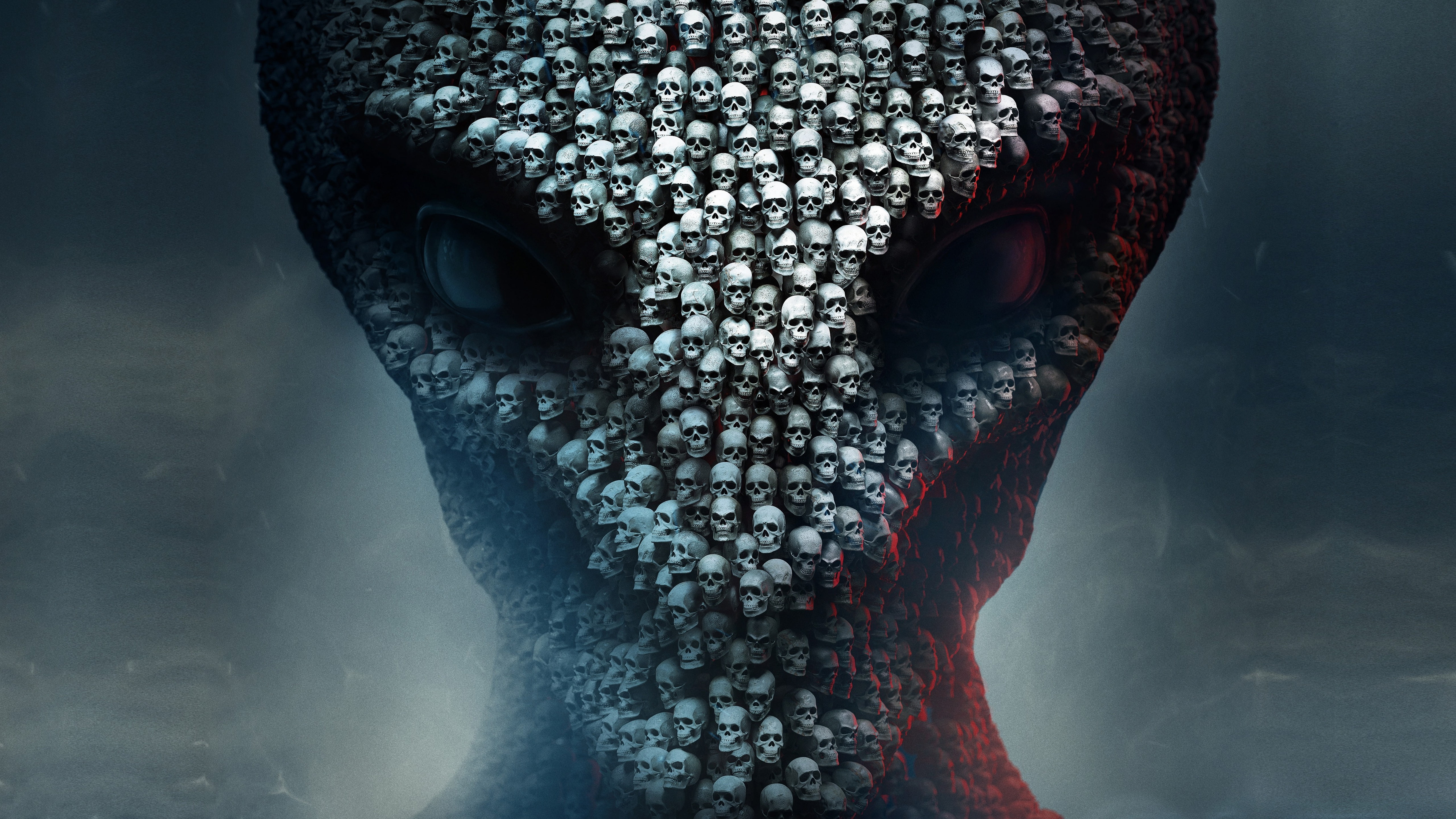 Linux, d, OS X, skull, XCOM 2, PC, 5K, assorted, head, HD Wallpaper