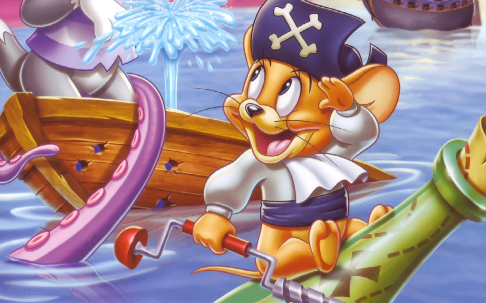 cartoon, 1080P, tom And Jerry, HD Wallpaper