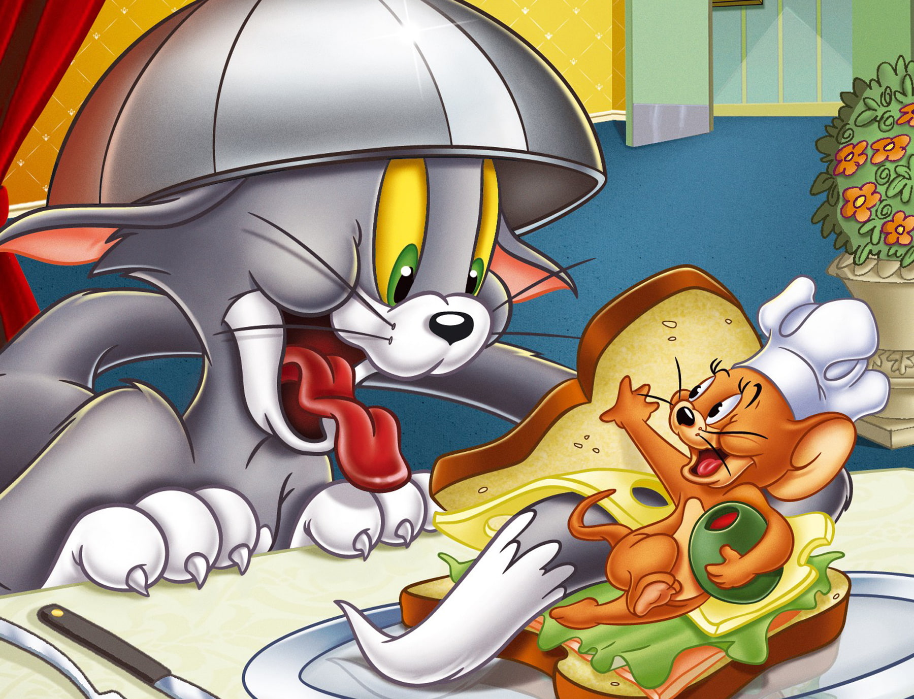 tom And Jerry, 720P, cartoons, HD Wallpaper