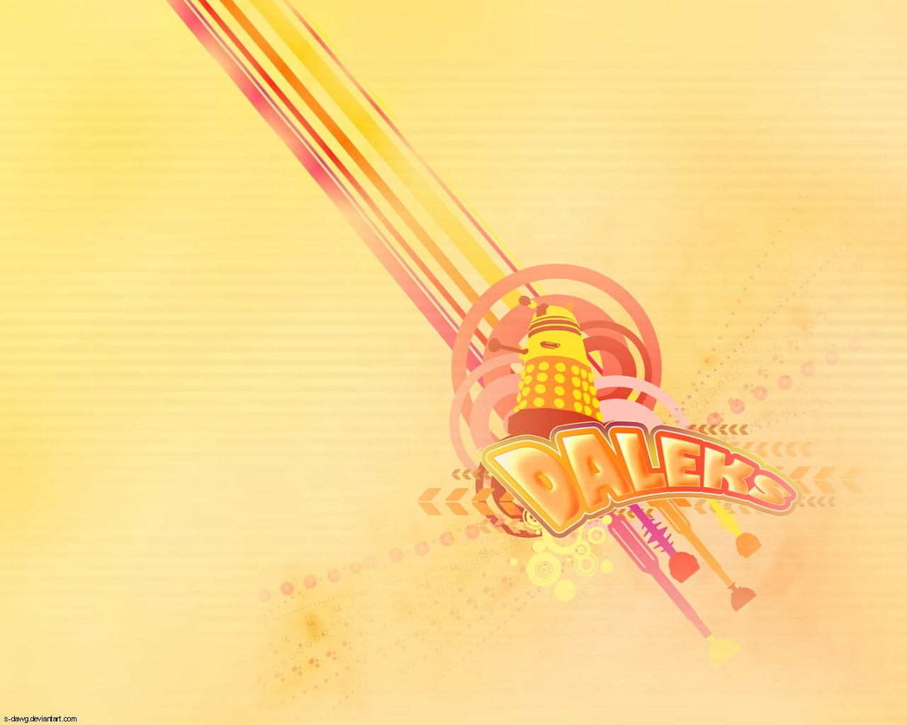 vector, daleks, artistic, text, 720P, hd, HD Wallpaper
