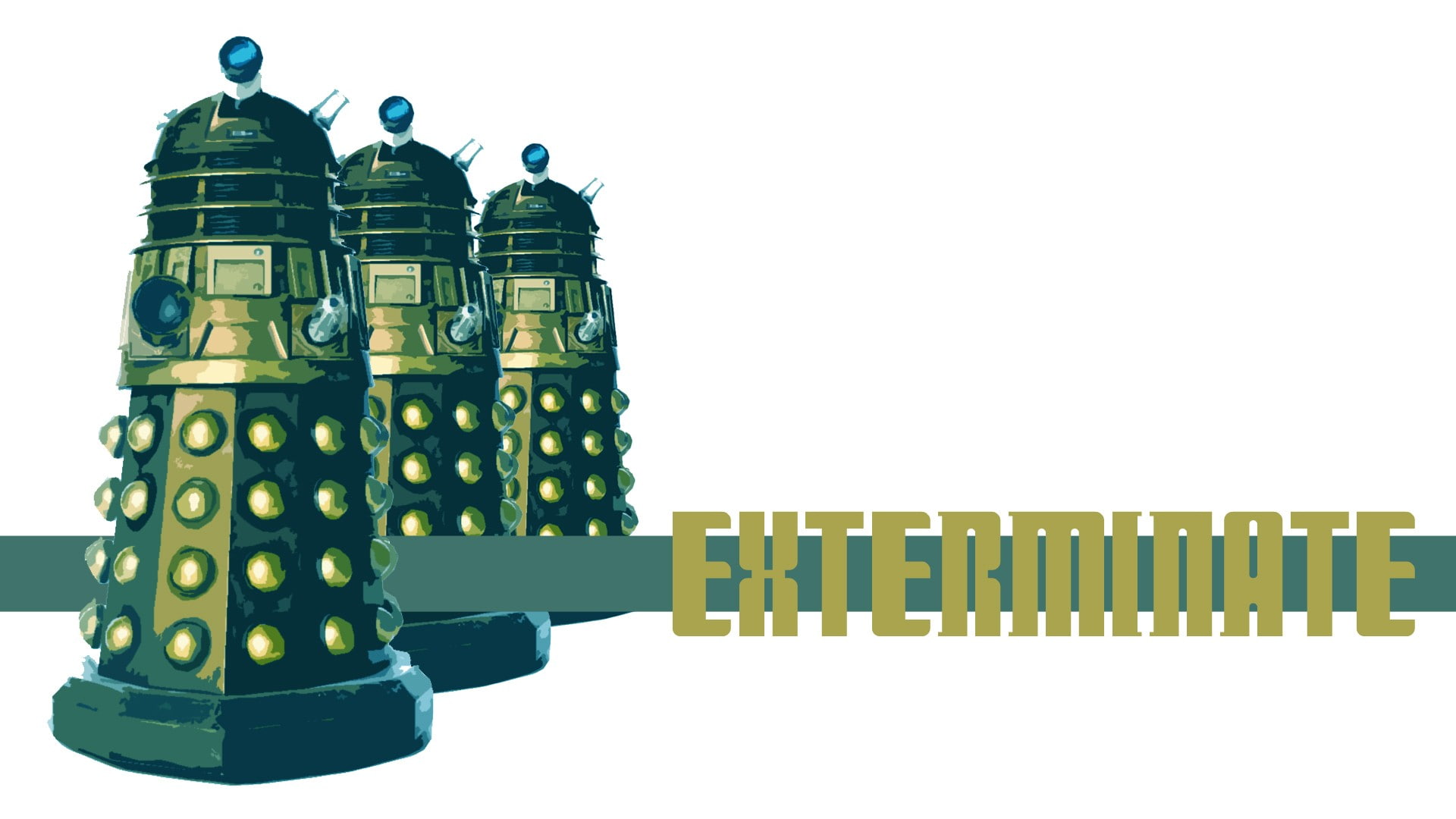 1080P, Doctor Who, Daleks, HD Wallpaper