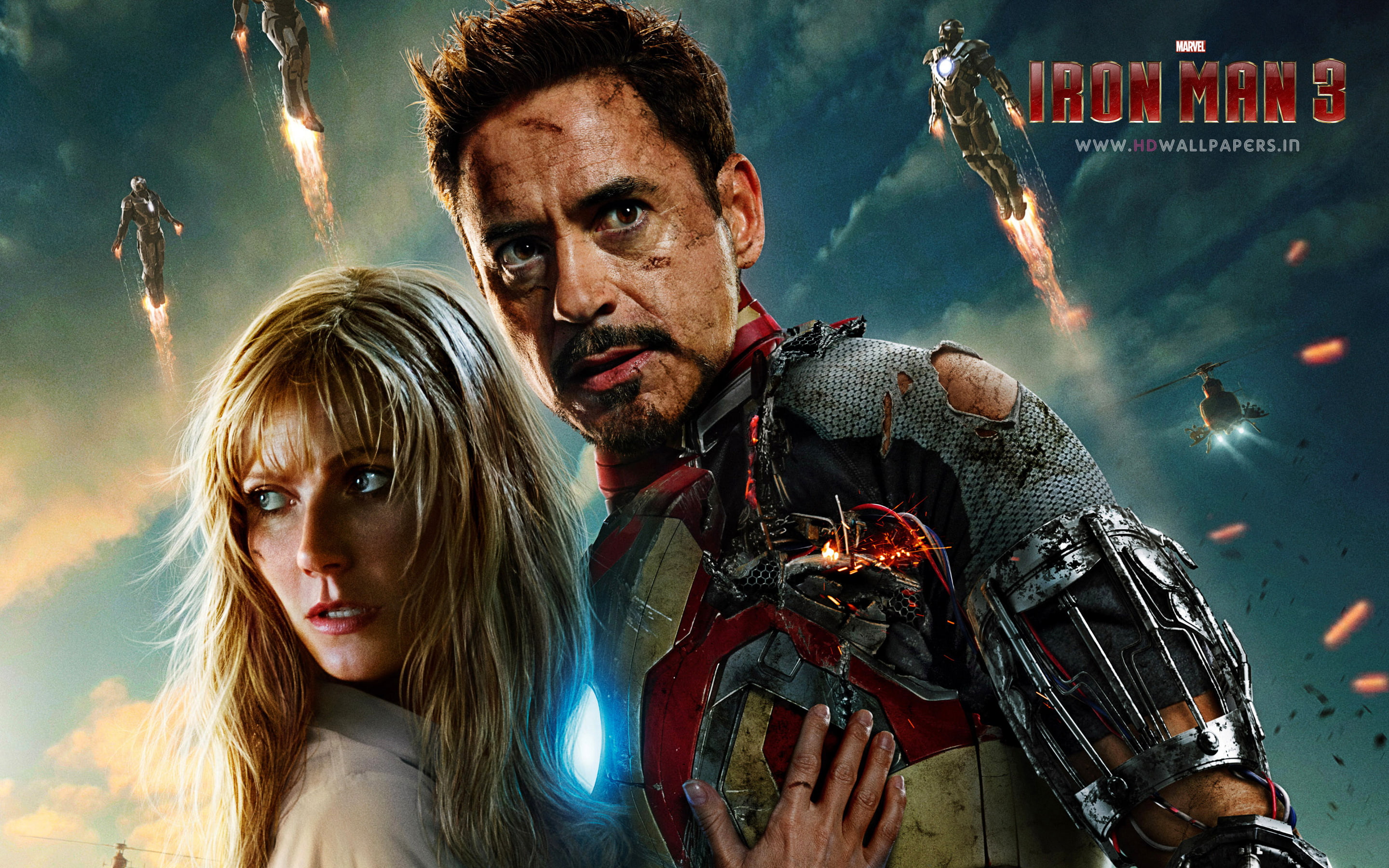 2013, 2K, movie, iron, man, HD Wallpaper
