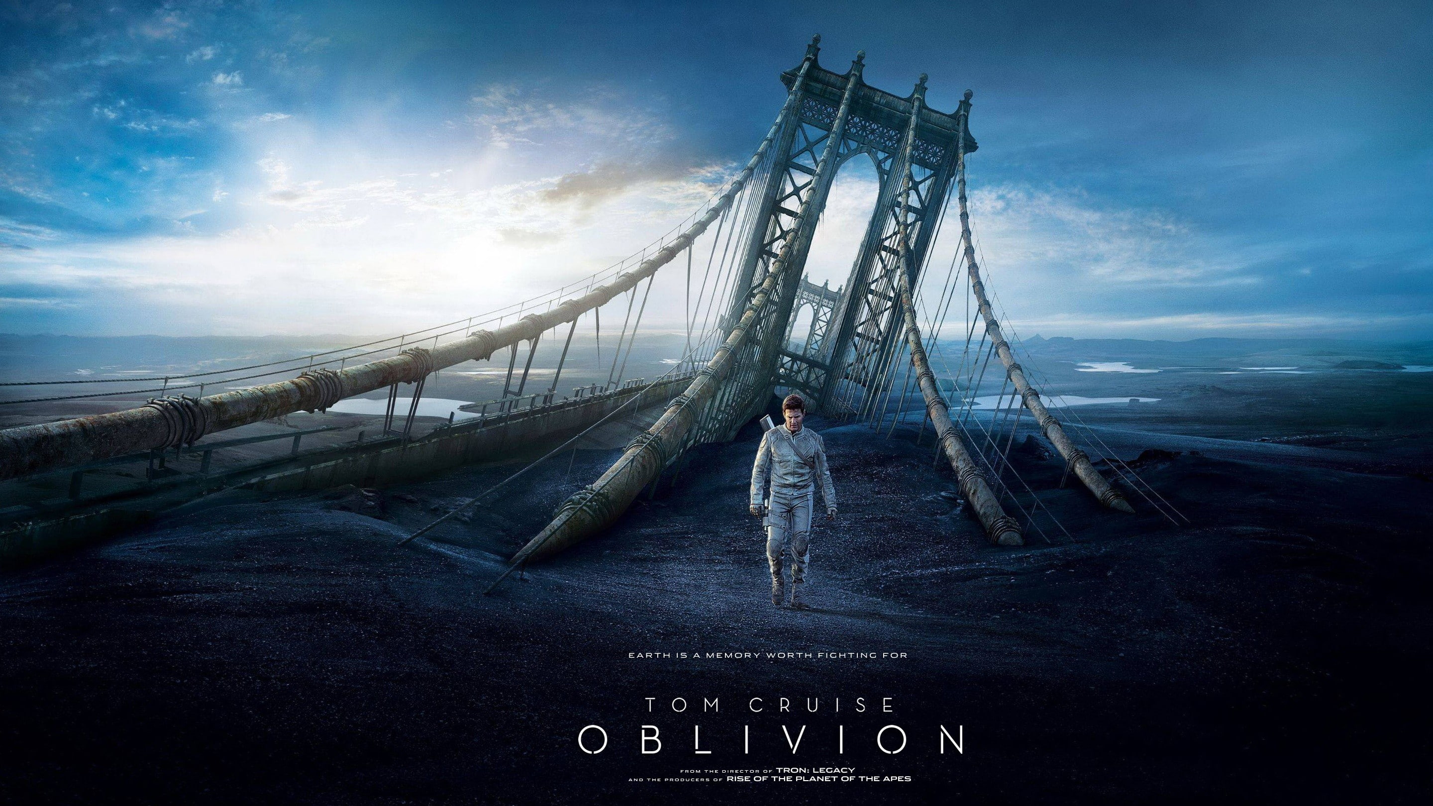 sci-fi, fighting, tom, apocalyptic, cruise, 2013, futuristic, science, oblivion, technics, movies, action, 1oblivion, 2K, HD Wallpaper