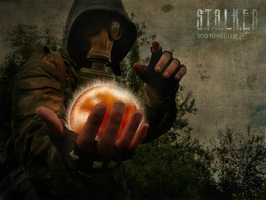 ball, unrecognizable person, leisure activity, day, S.T.A.L.K.E.R., orange, human hand, indoors, real people, shirt, holding, video games, people, 480P, HD Wallpaper